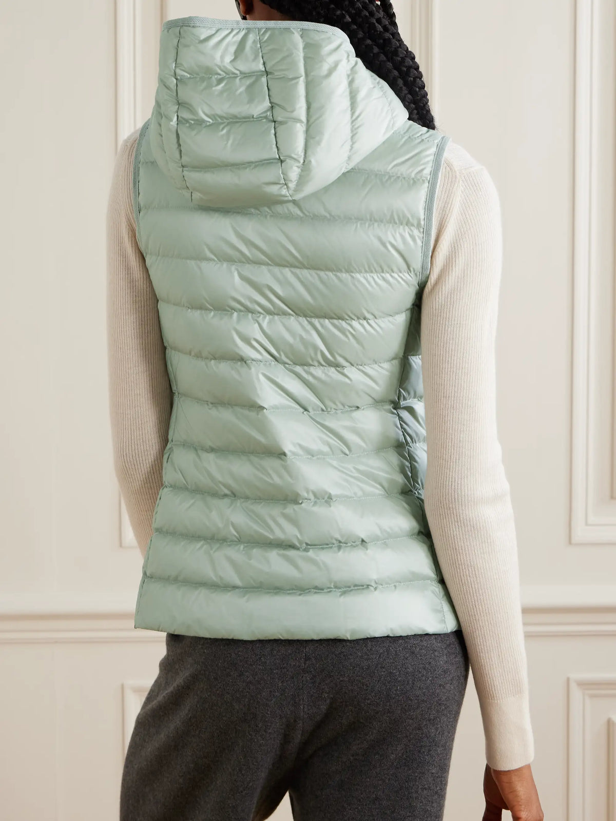 Glygosse Hooded Quilted Shell Down Vest
