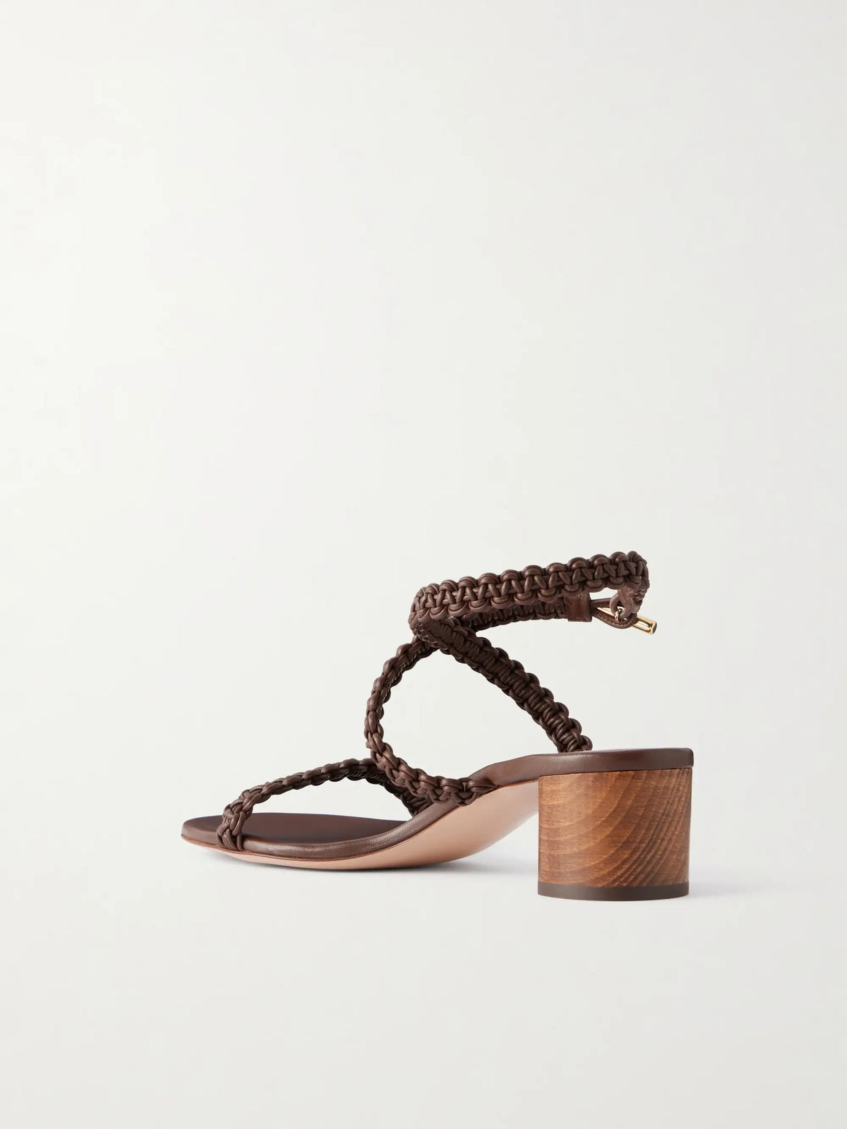 45 Braided Leather Sandals