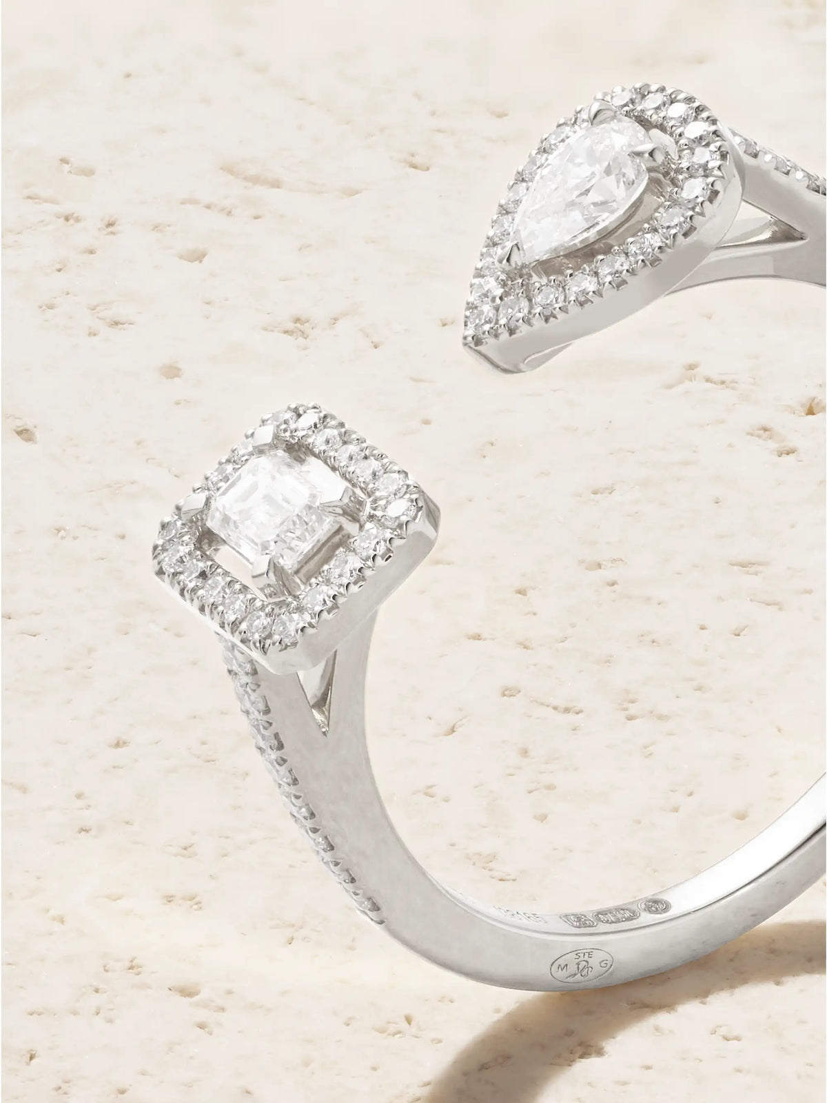 My Twin Toi & Moi 18-karat White Gold Diamond Ring