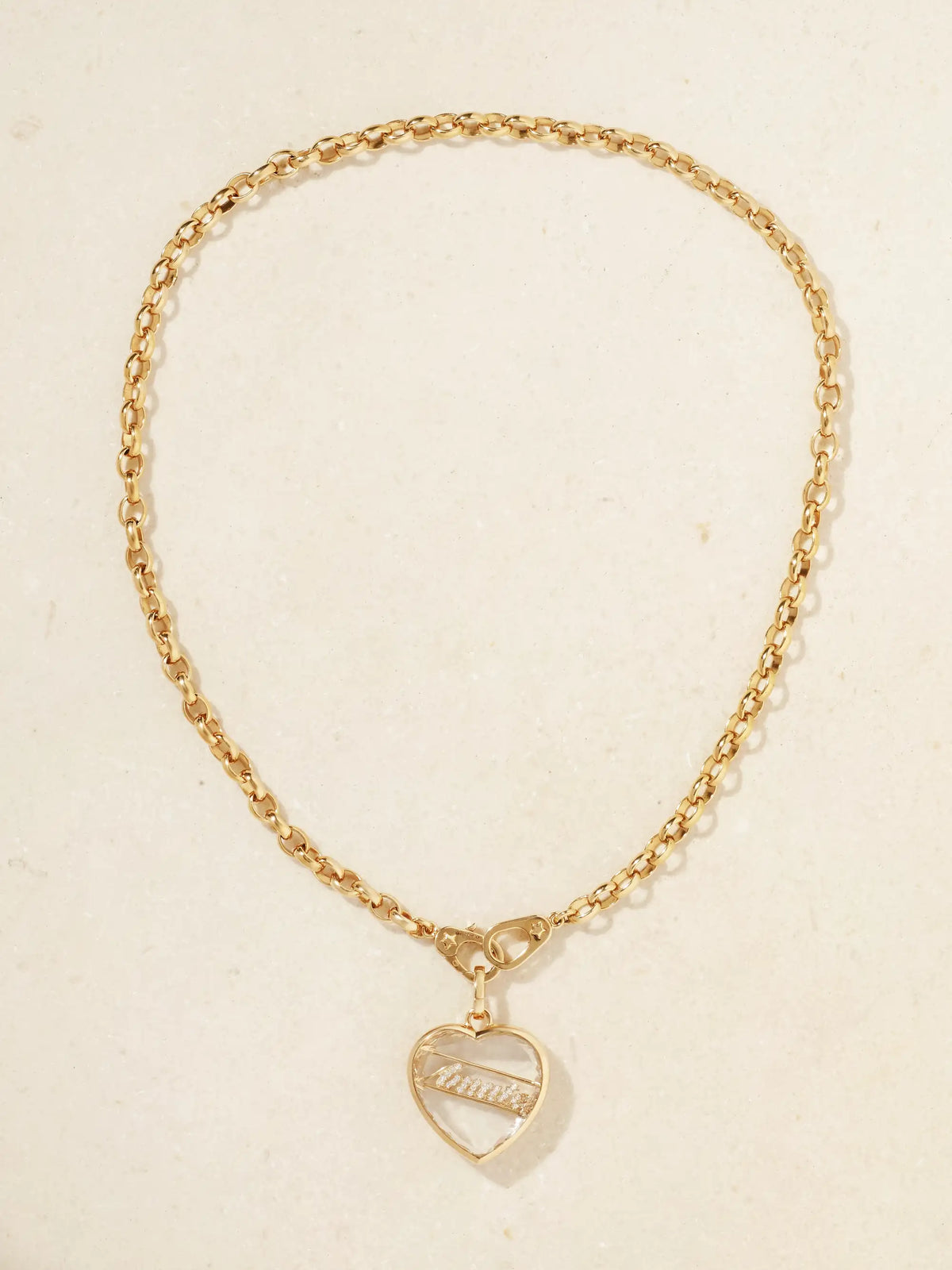 18-karat Gold, Quartz And Diamond Necklace