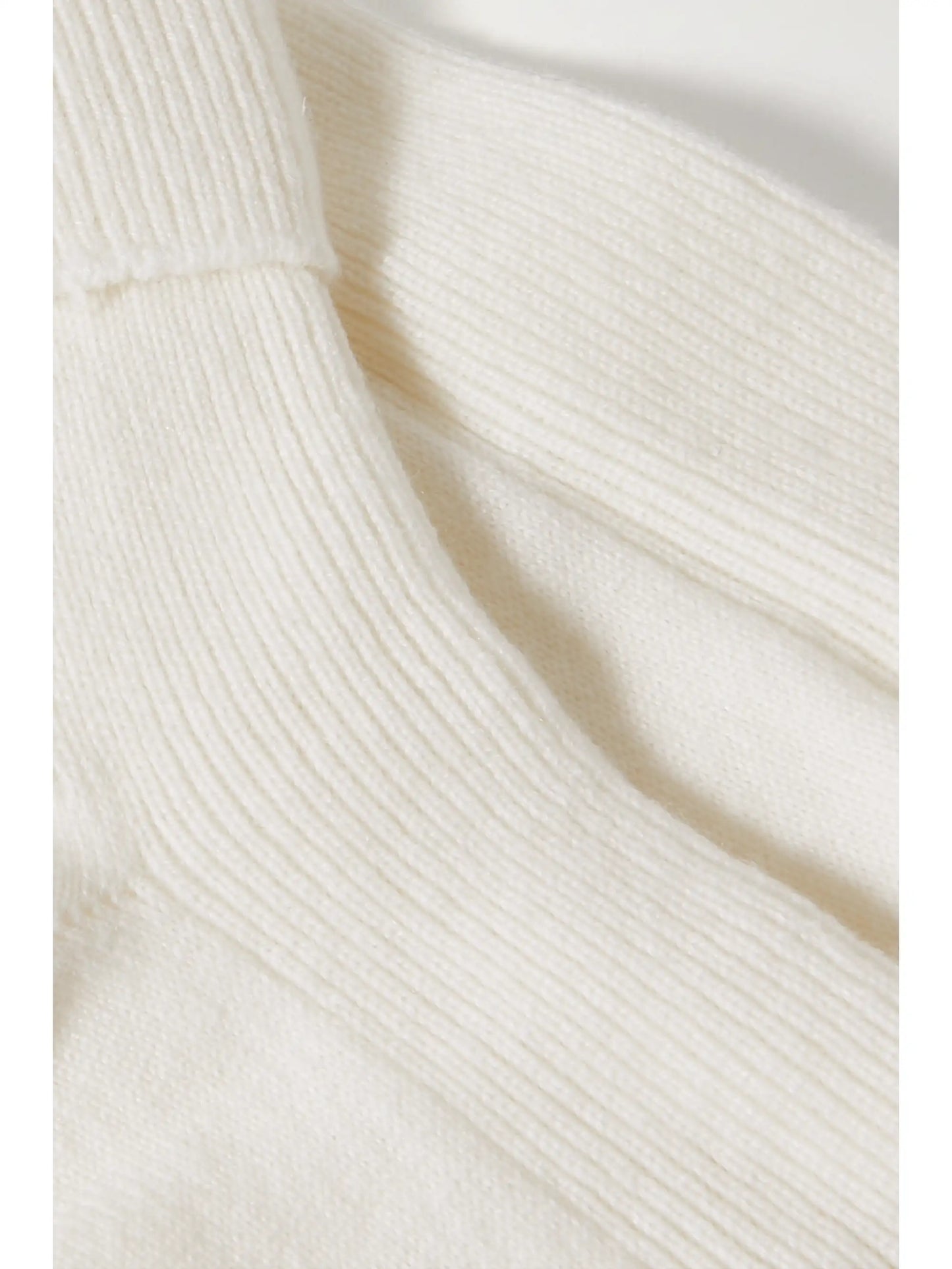 Ribbed Cashmere-blend Socks