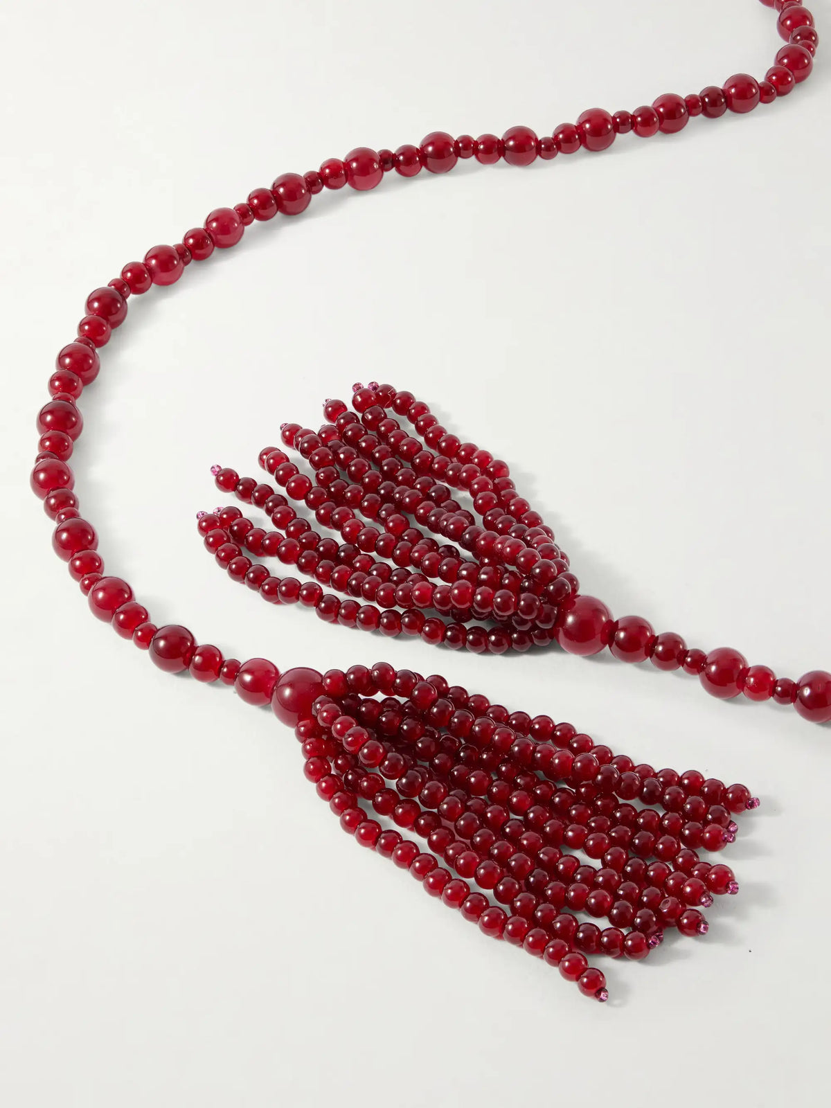 Jennifer Behr Ellie Tasseled Beaded Necklace