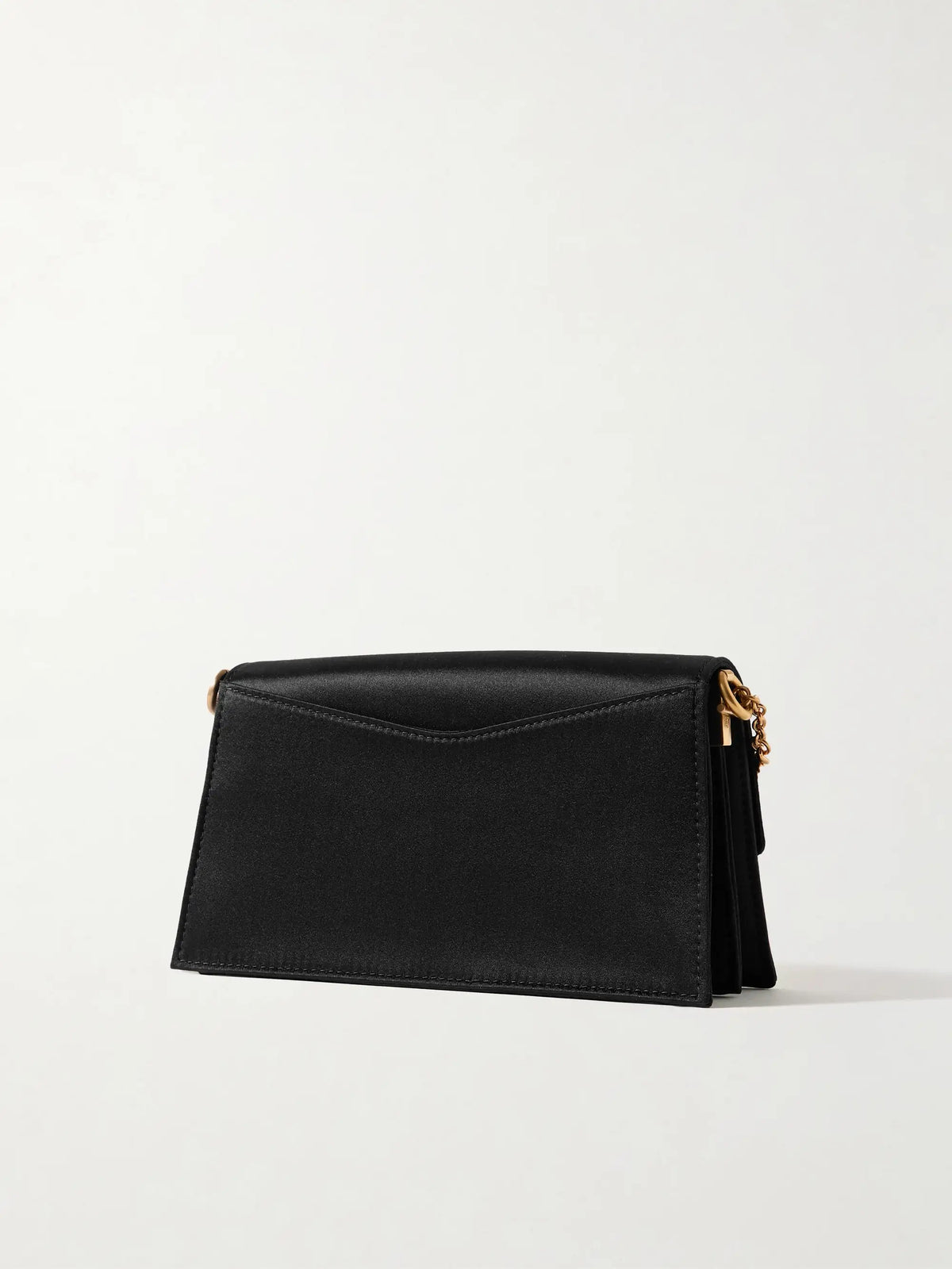 Roma Silk-satin Shoulder Bag