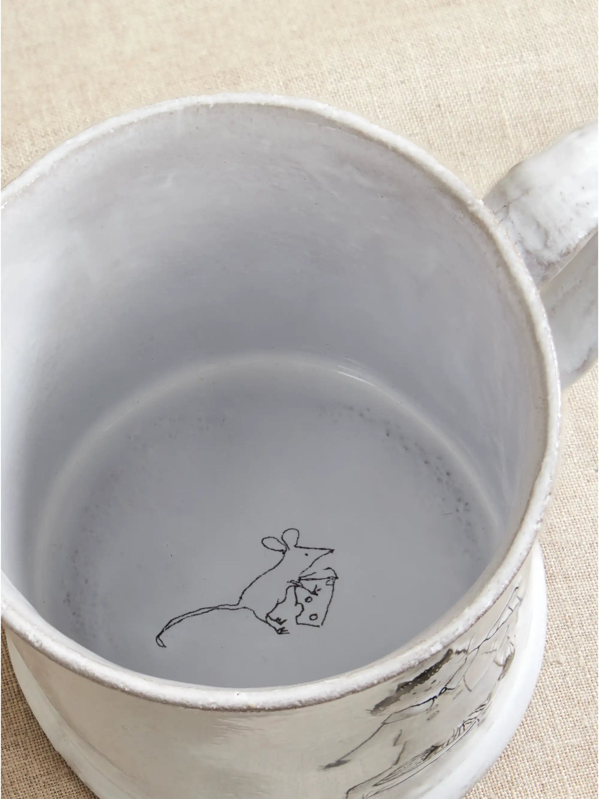 + Grace Coddington Blanket In Love Painted Ceramic Mug