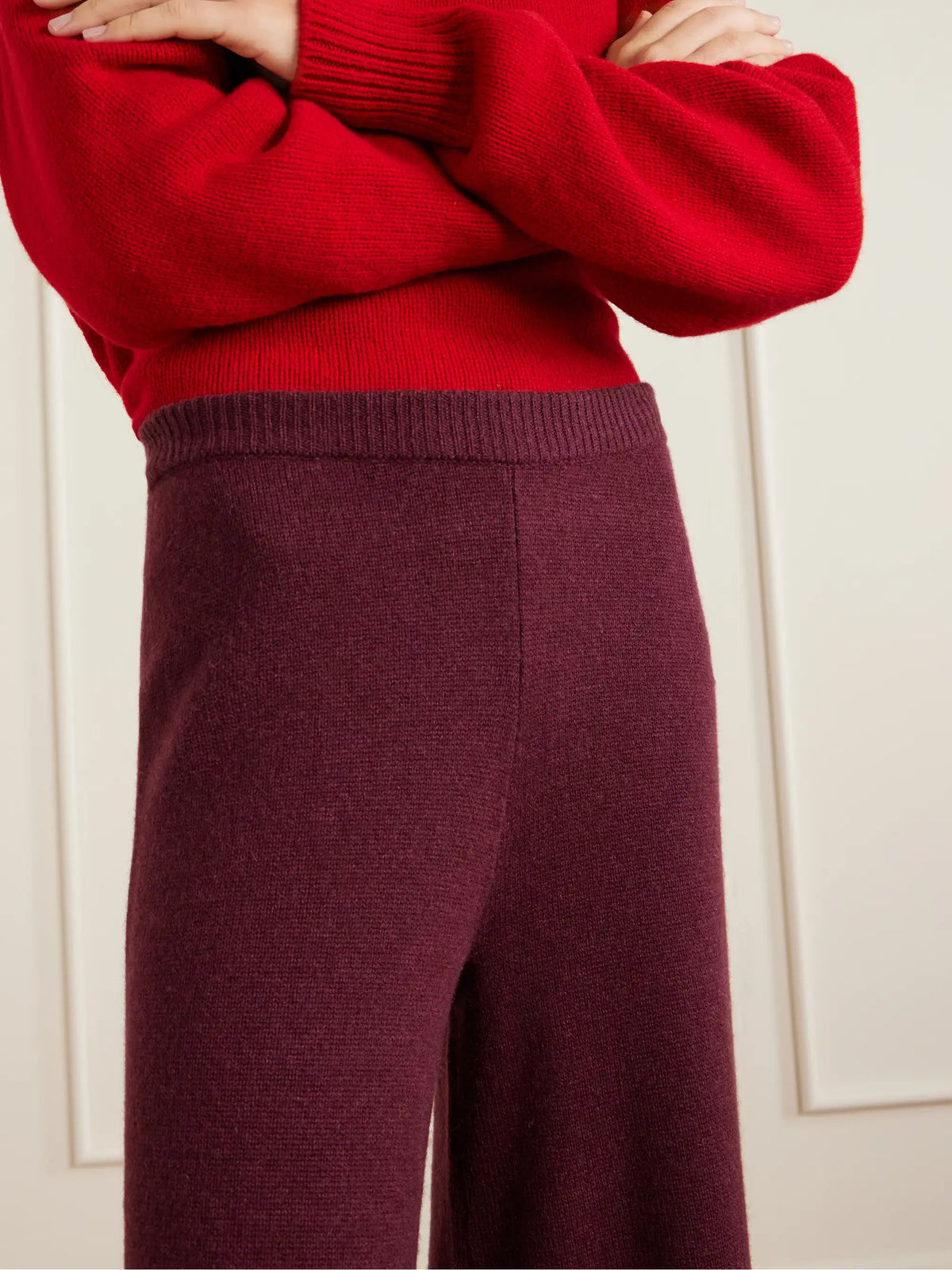 Juniper Cashmere Wide-leg Pants