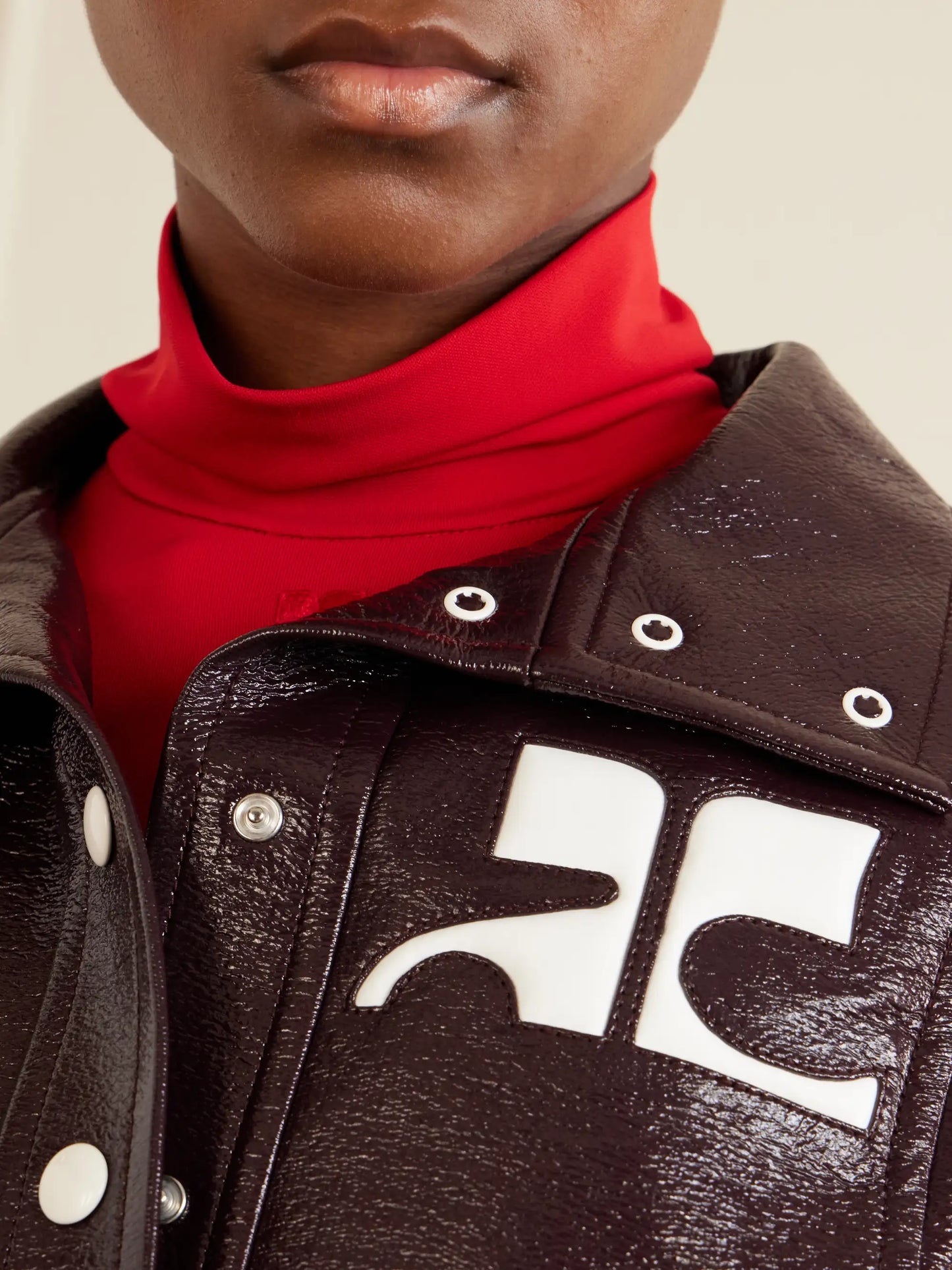 Reedition Coated Cotton-blend Jacket