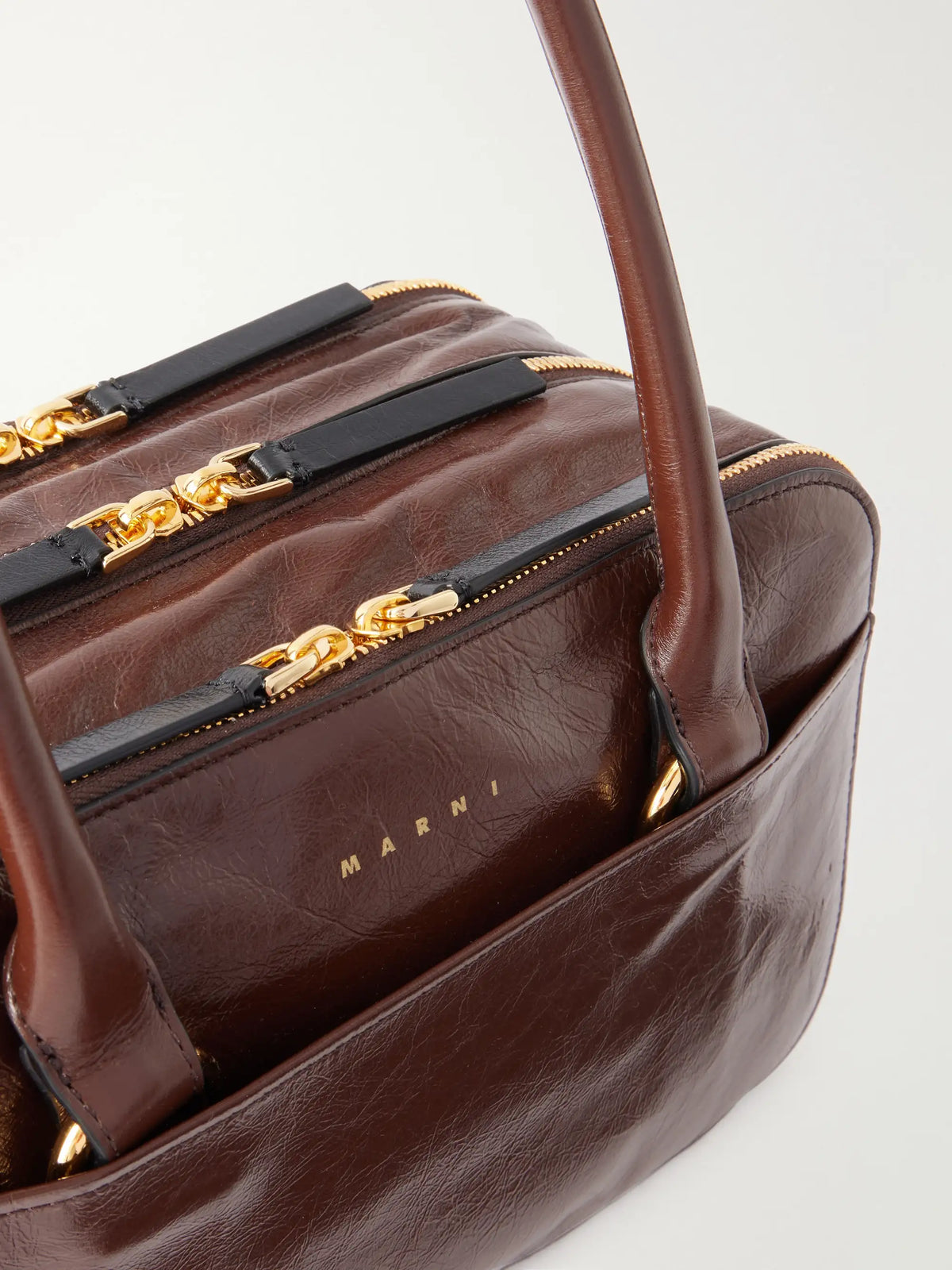 Bauletto Small Leather Tote