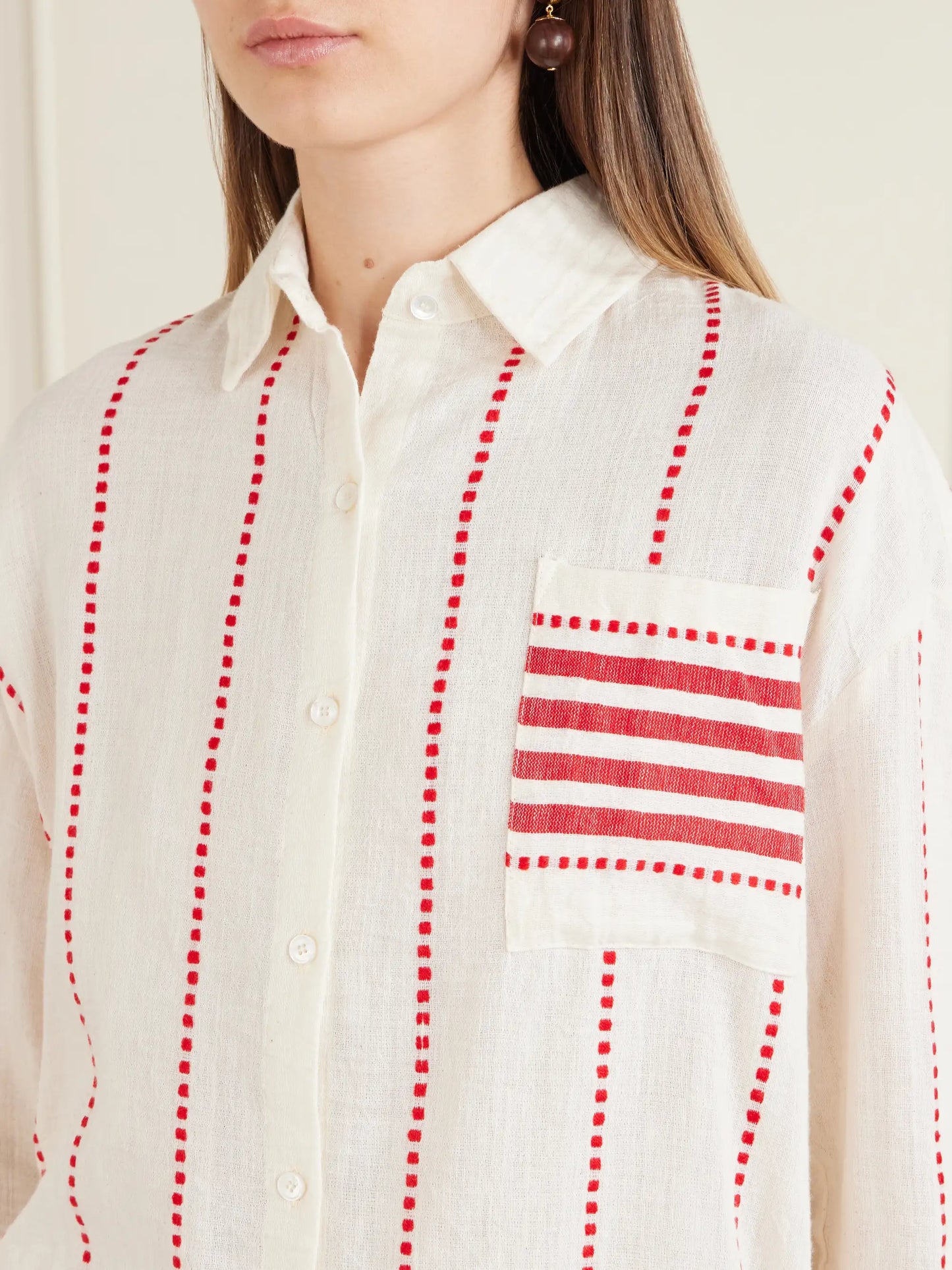 Mariam Cotton-gauze Shirt