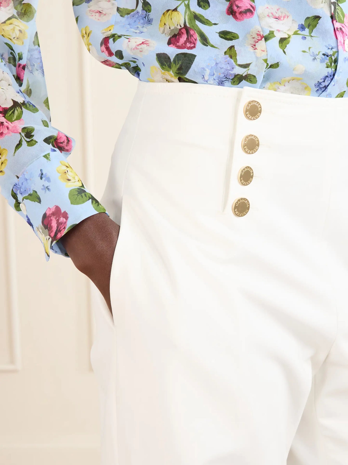 Alba Cotton-blend Wide-leg Pants
