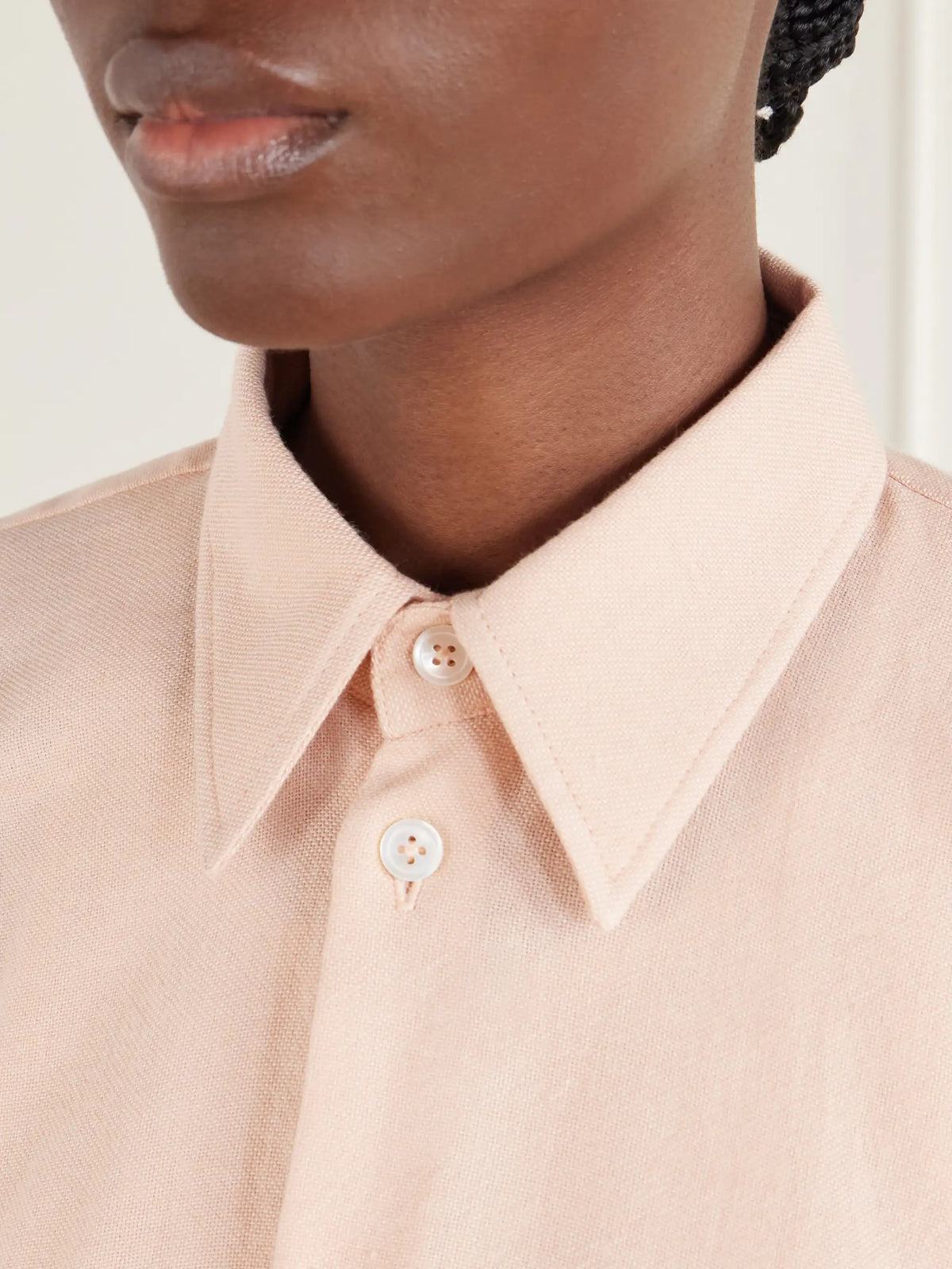 Marrakshi Life The Oversized Cotton Oxford Shirt