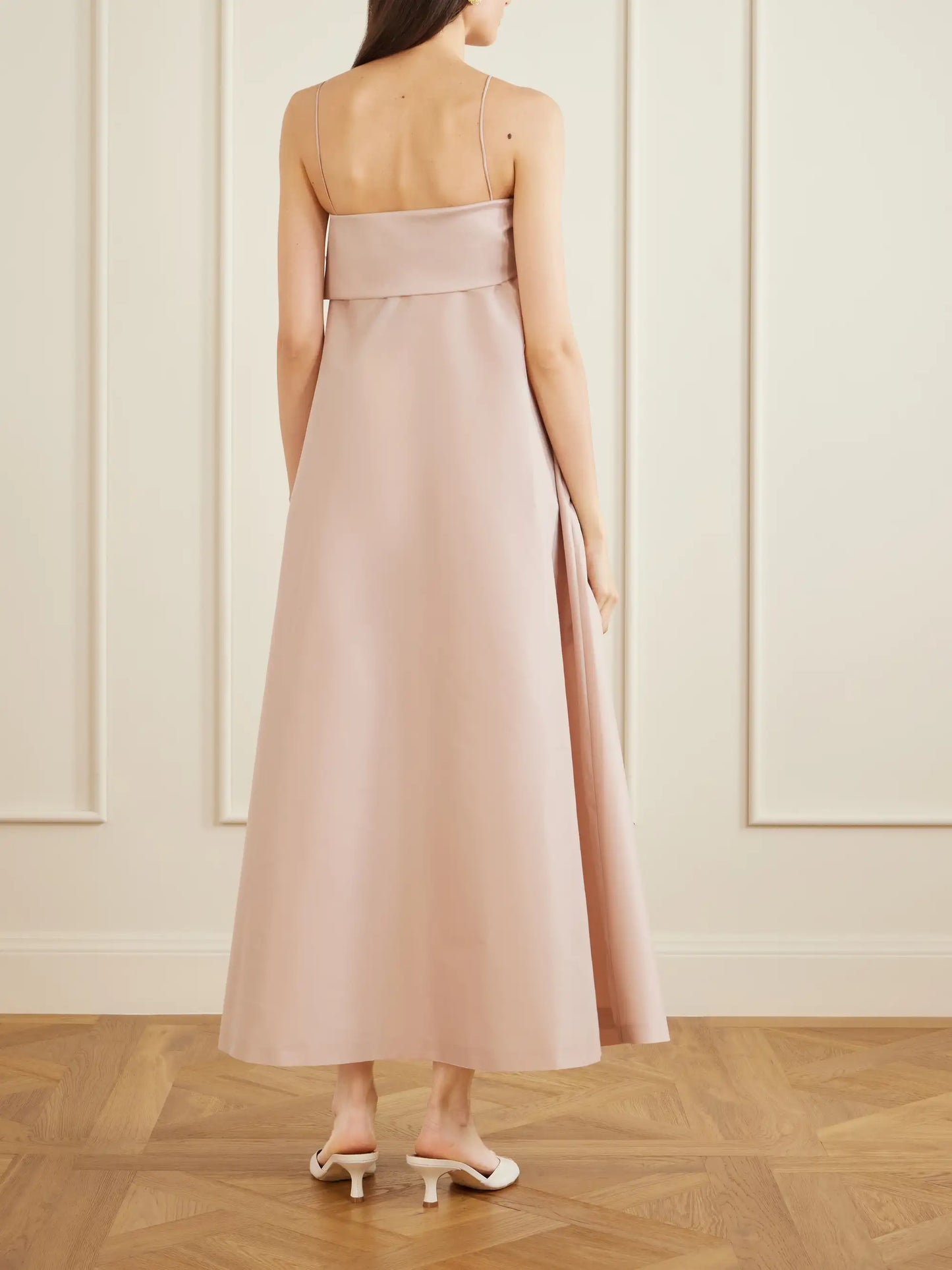 Bailey Bow-detailed Taffeta Gown