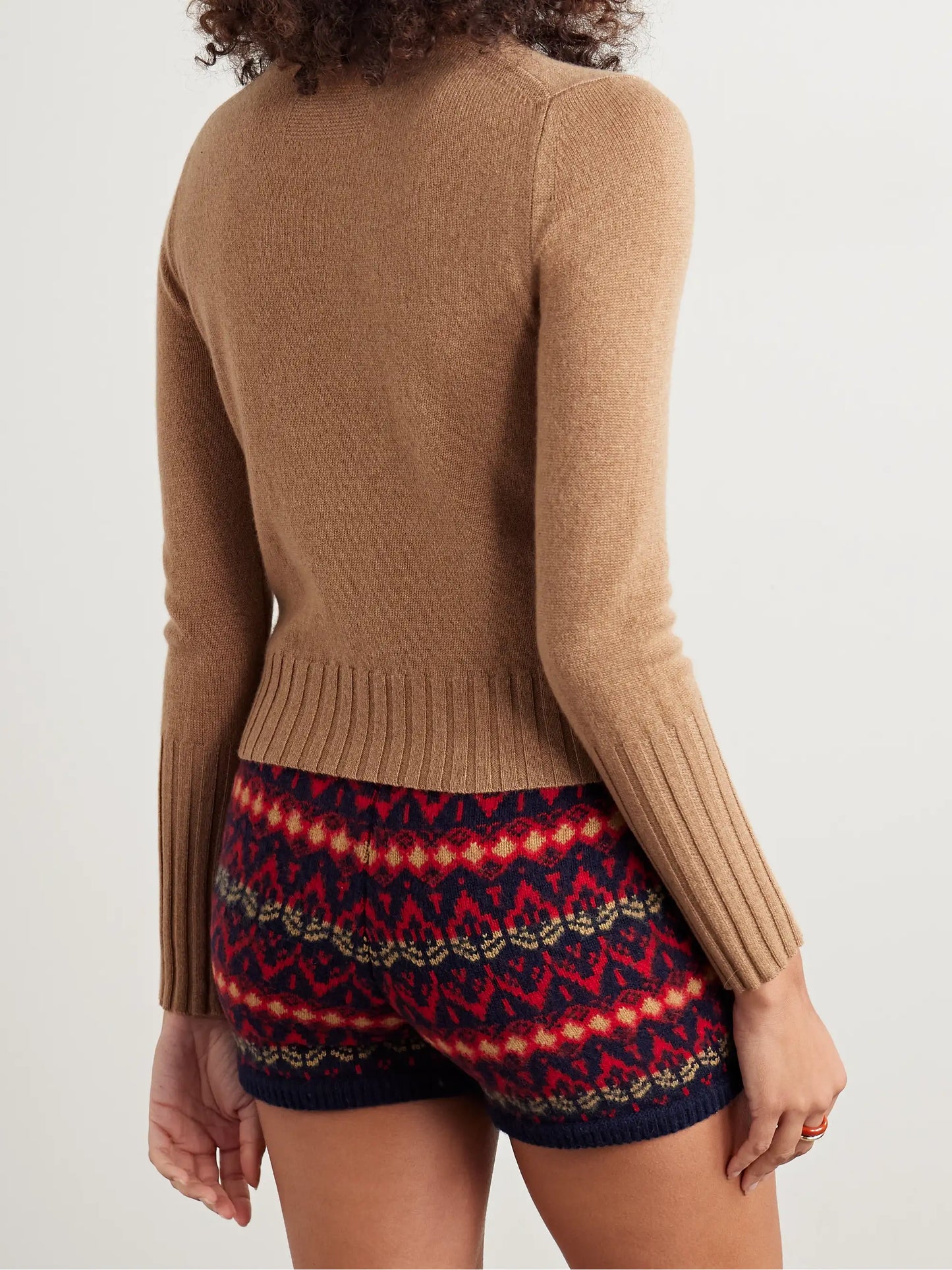 Shrunken Cashmere Sweater