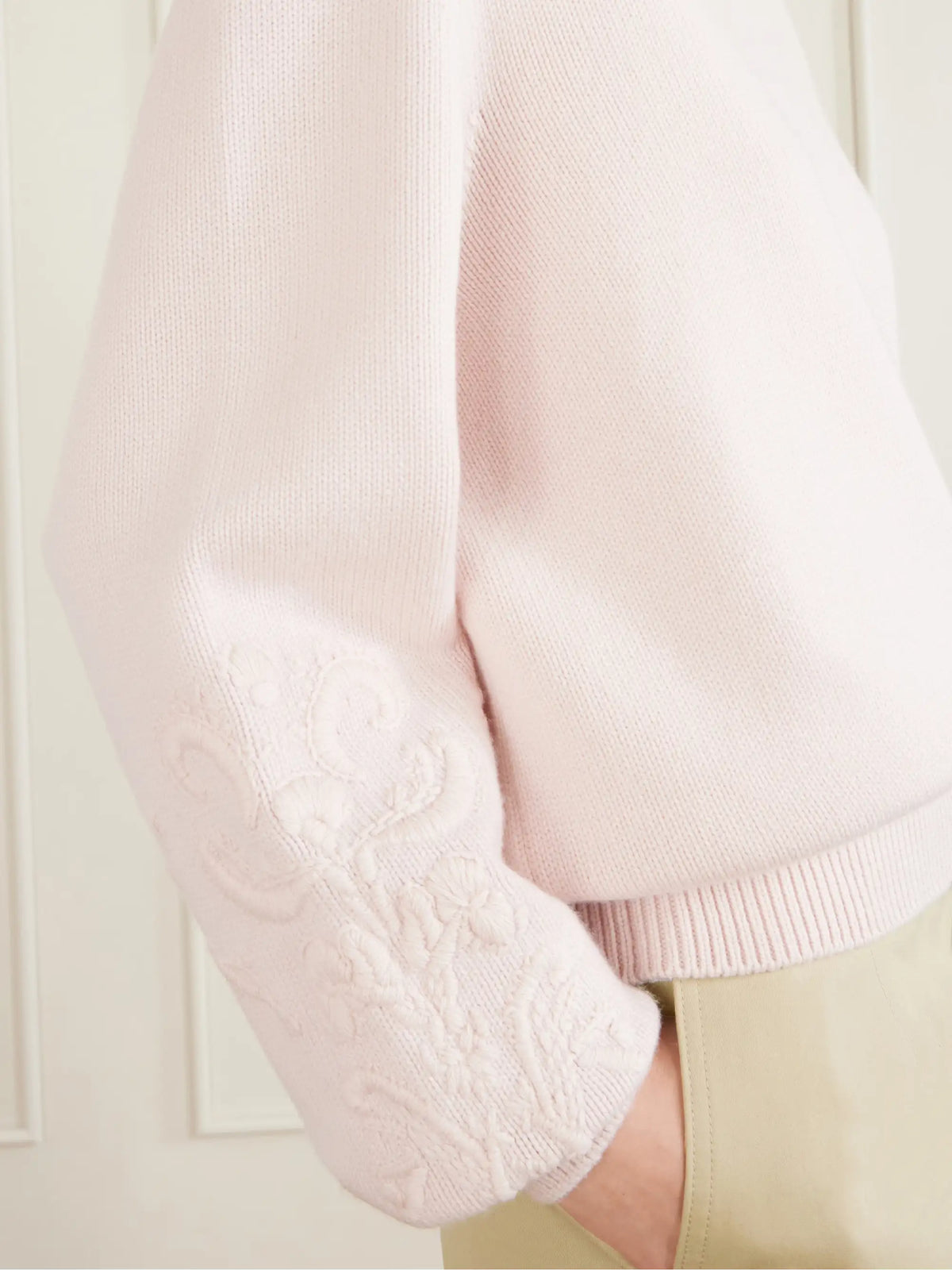 Loro Piana Embroidered Cashmere Sweater