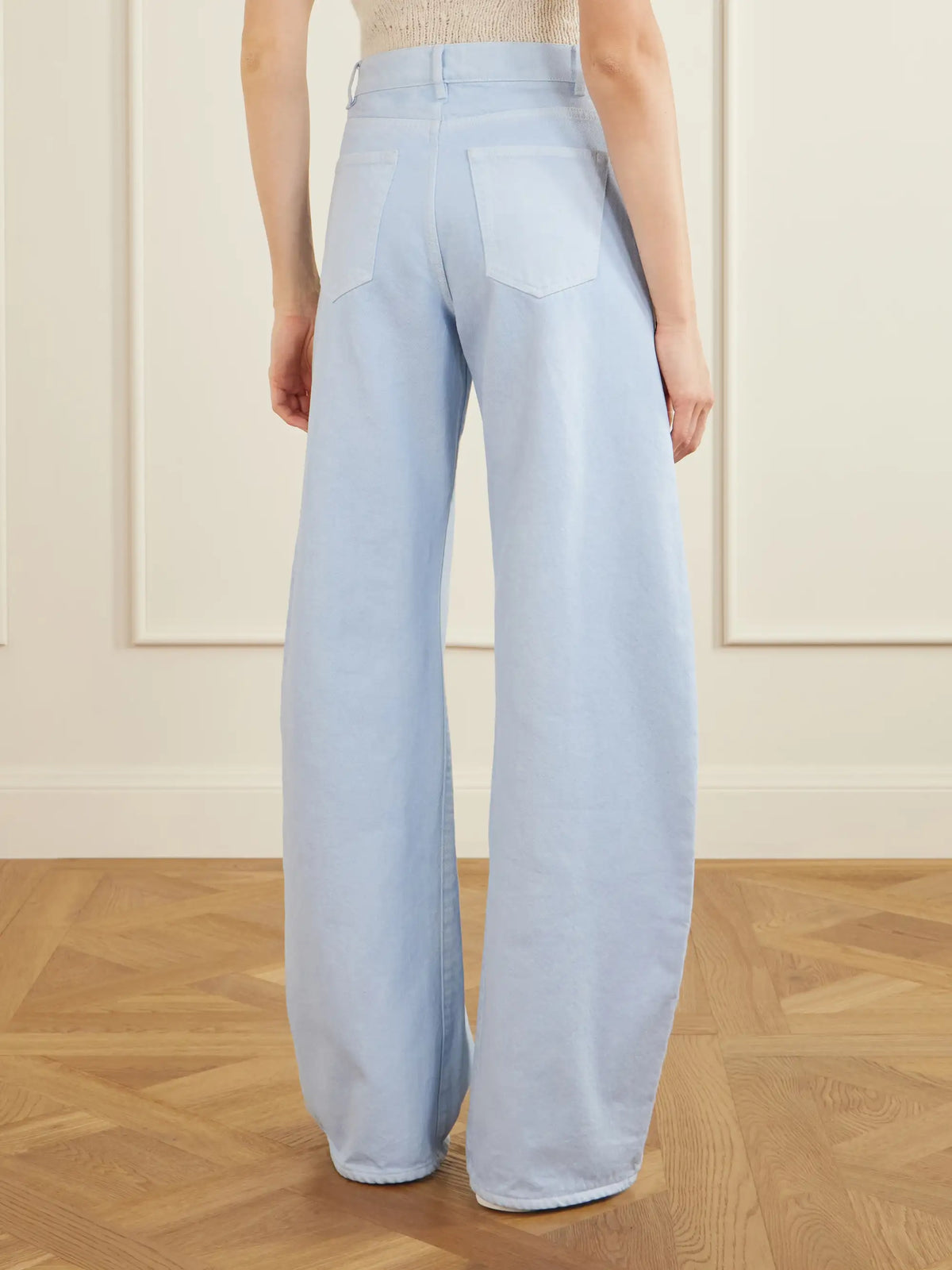 Gabriela Hearst Amoret Mid-rise Wide-leg Jeans