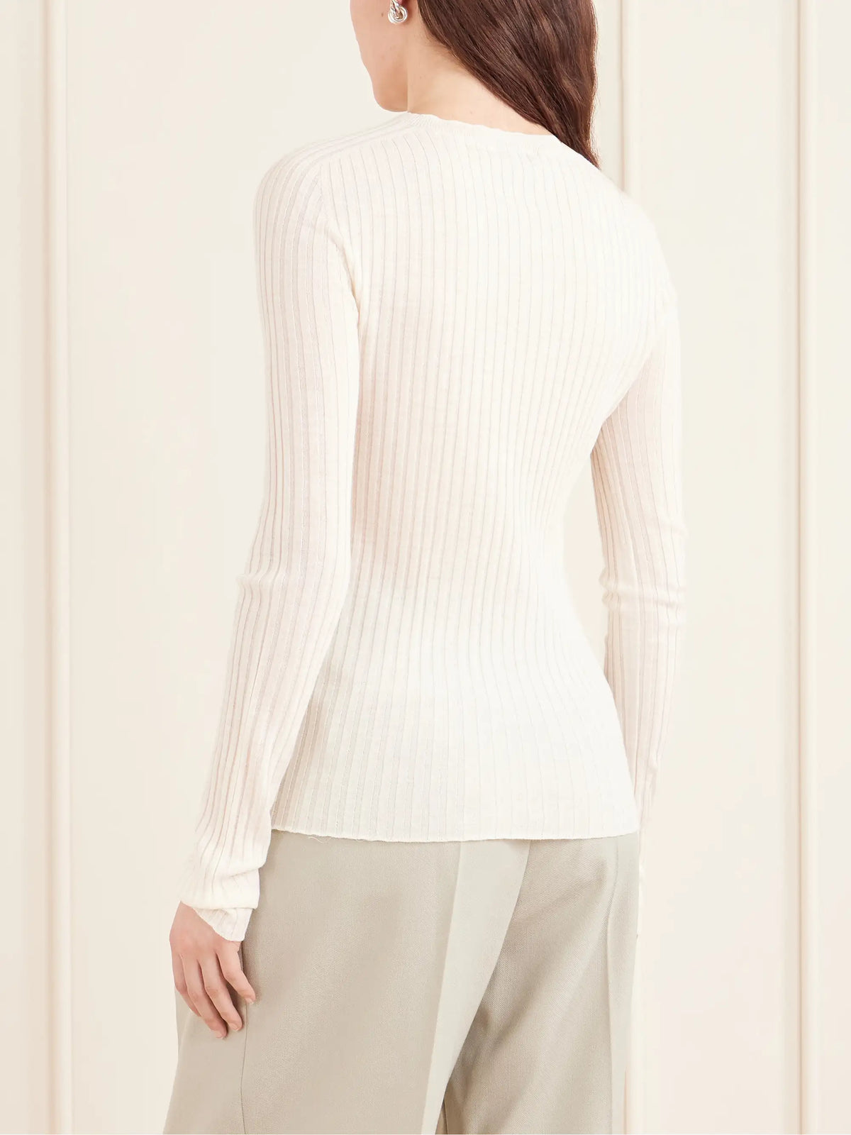 KALLMEYER Fabi Ribbed Merino Wool Top