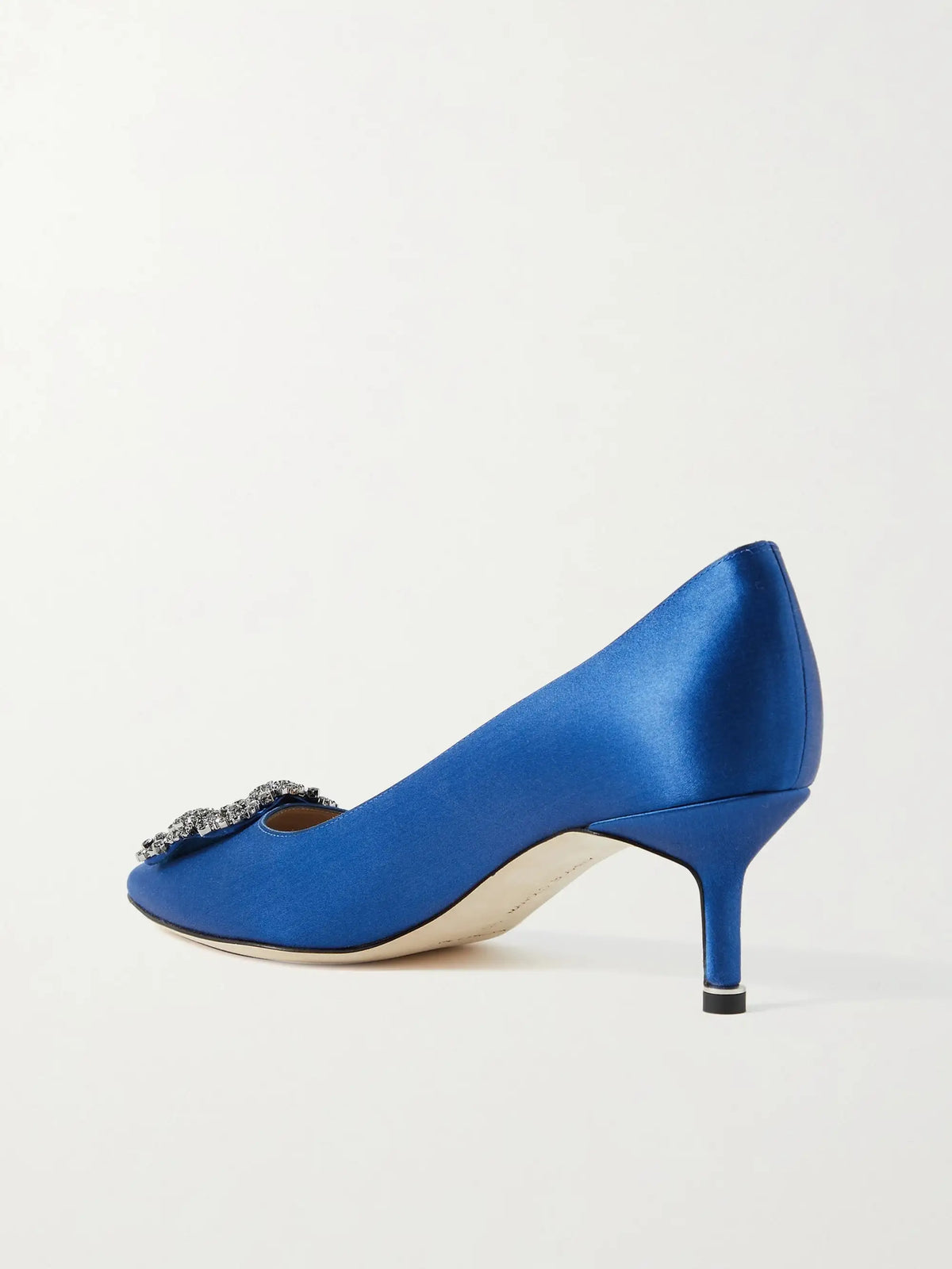 Hangisi 50 Crystal-embellished Satin Pumps