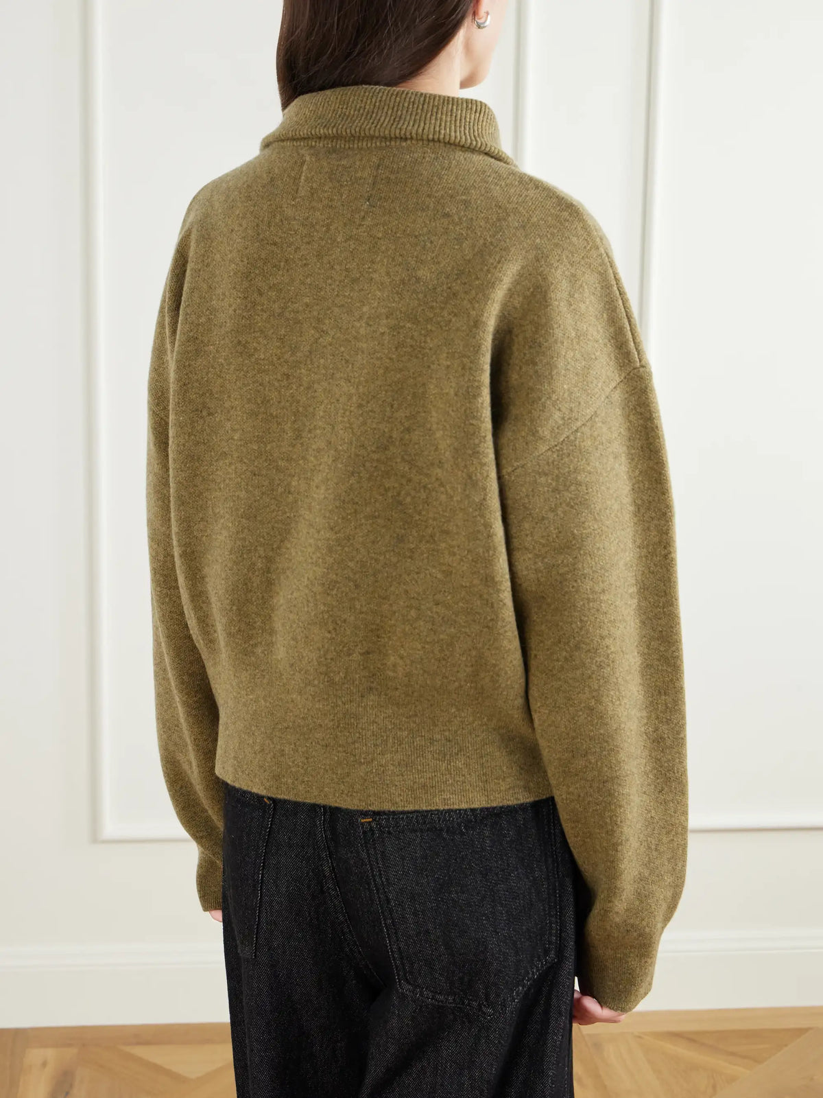 Extreme Xtra Cute Cashmere Zipped-up Cardigan