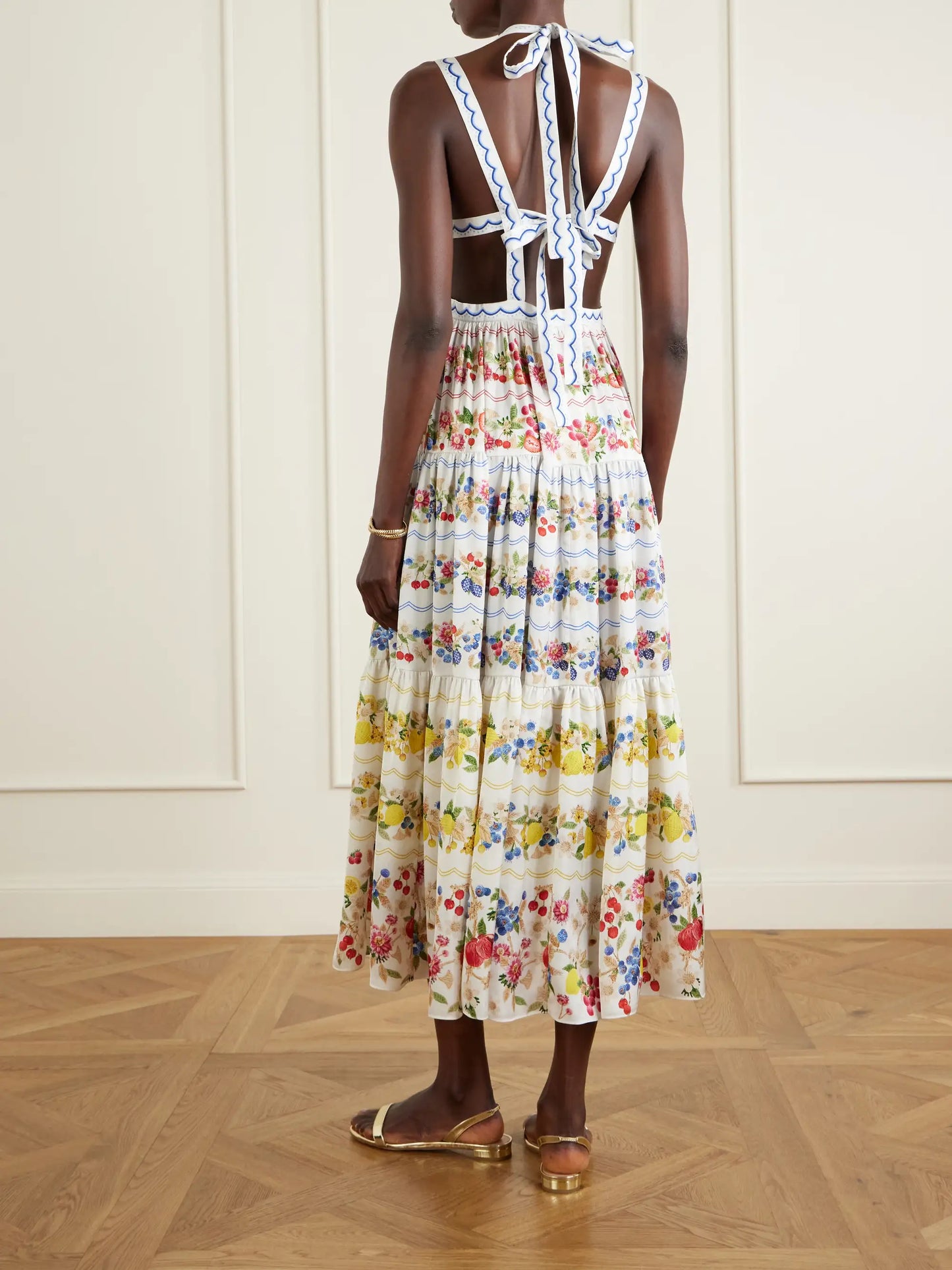 Sophia Floral-print Woven Maxi Dress