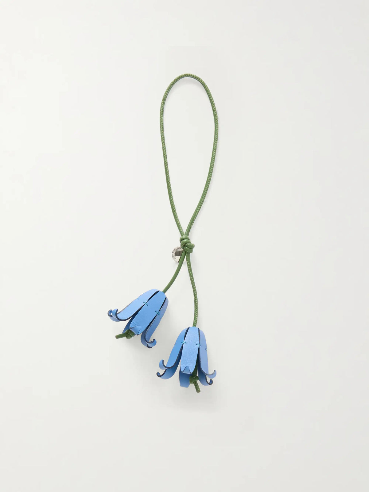 Bluebells Leather Bag Charm