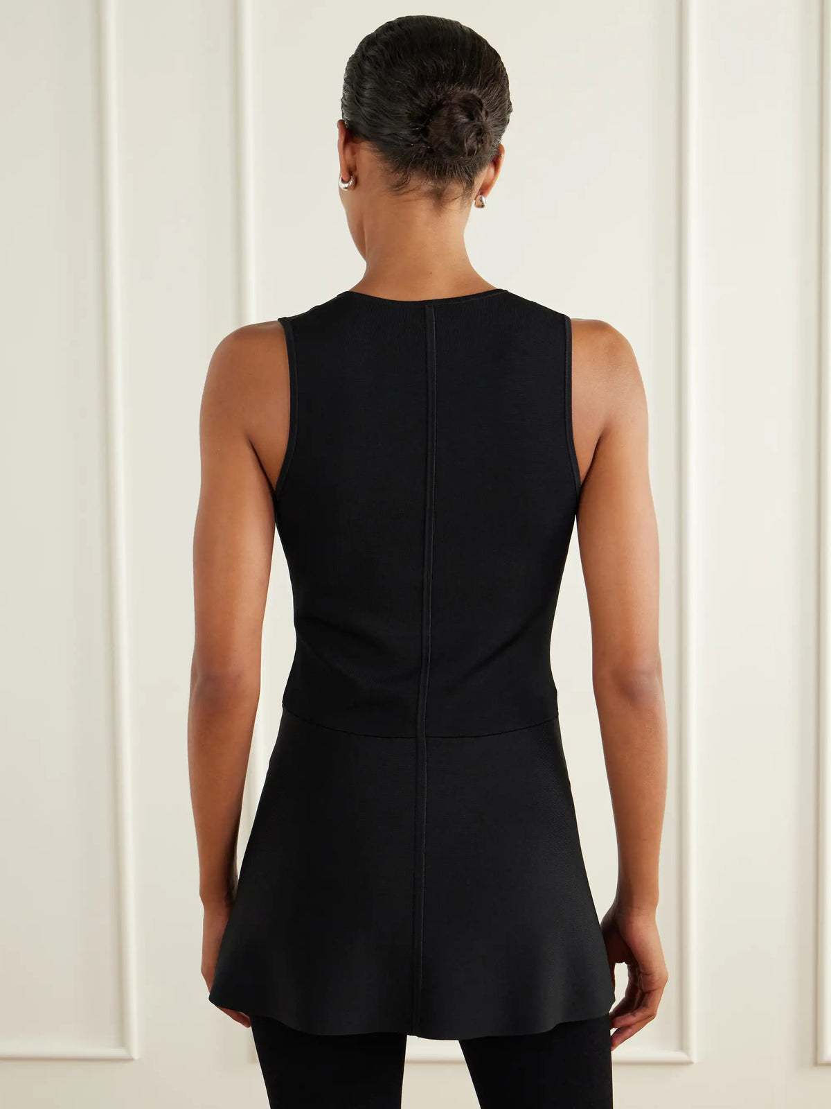 Maria McManus Peplum Knitted Top