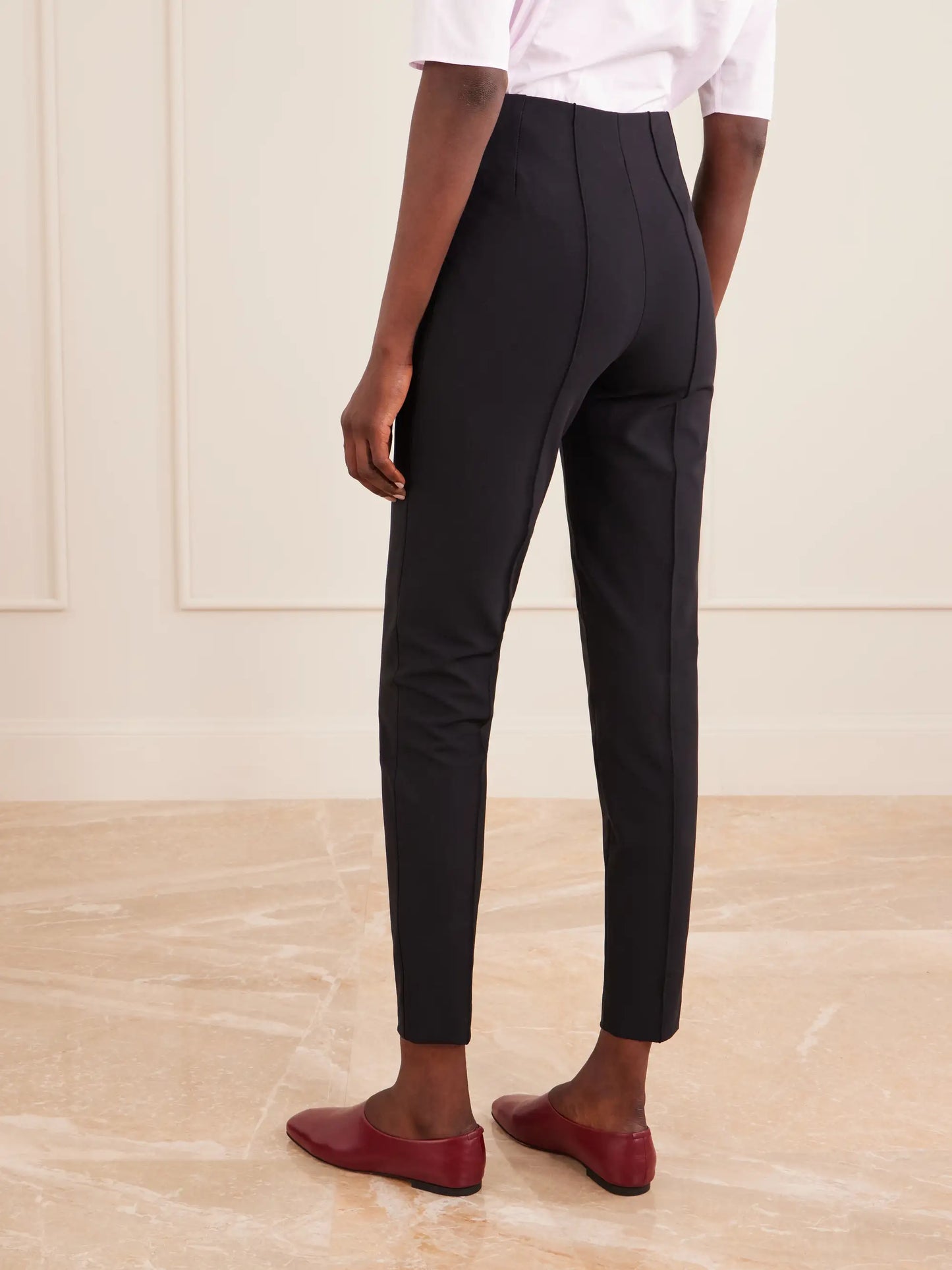 Stretch-jersey Skinny-leg Pants