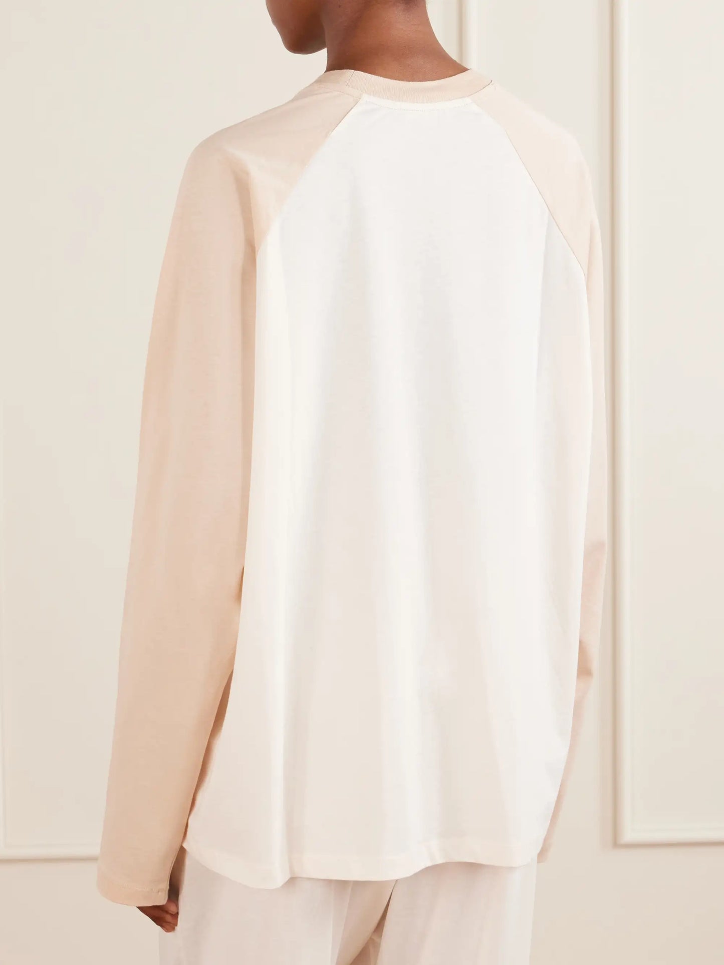 Raglan Cotton-jersey T-shirt