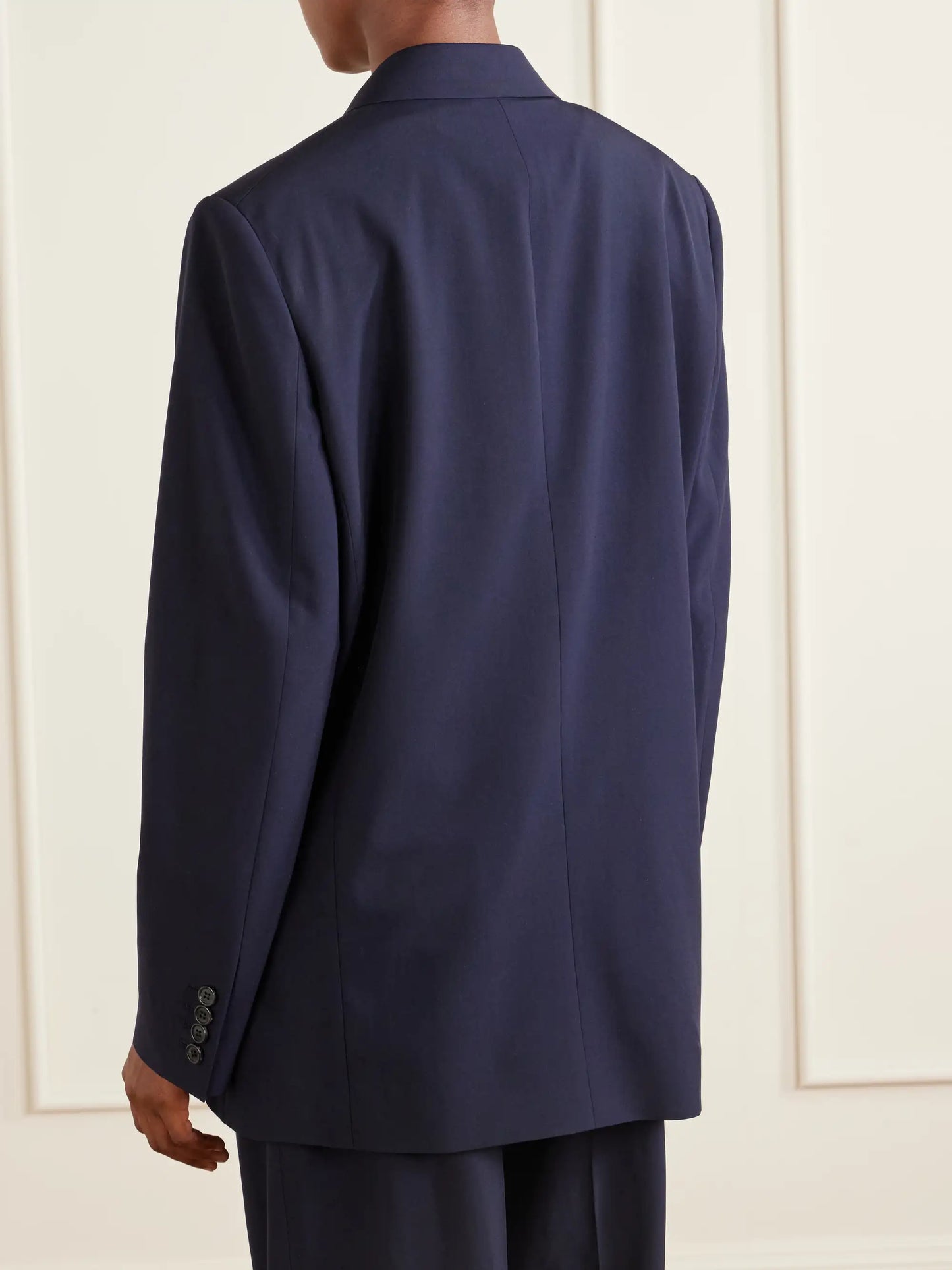 Paden Double-breasted Wool Blazer