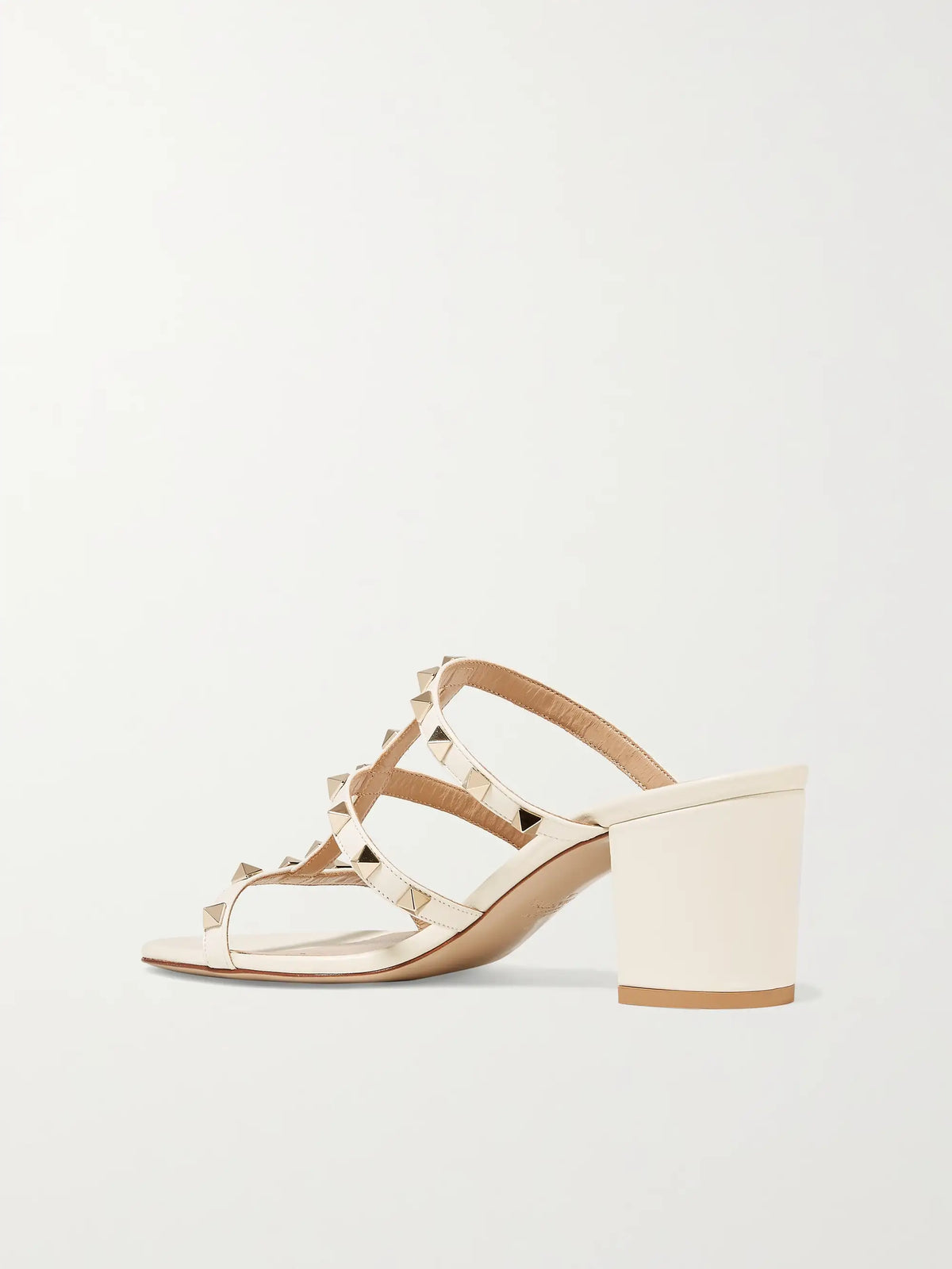 The Rockstud 60 Leather Mules