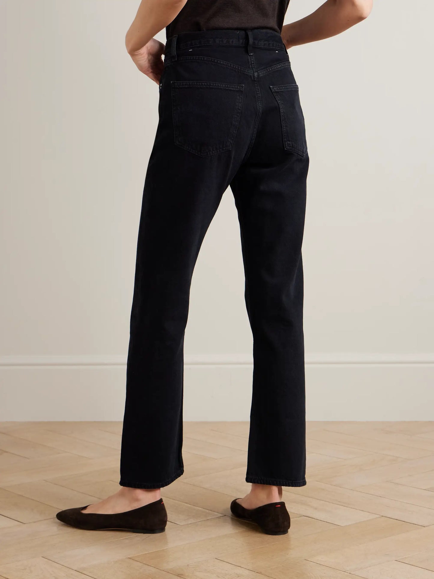 '90s Pinch Waist High-rise Straight-leg Recycled Jeans