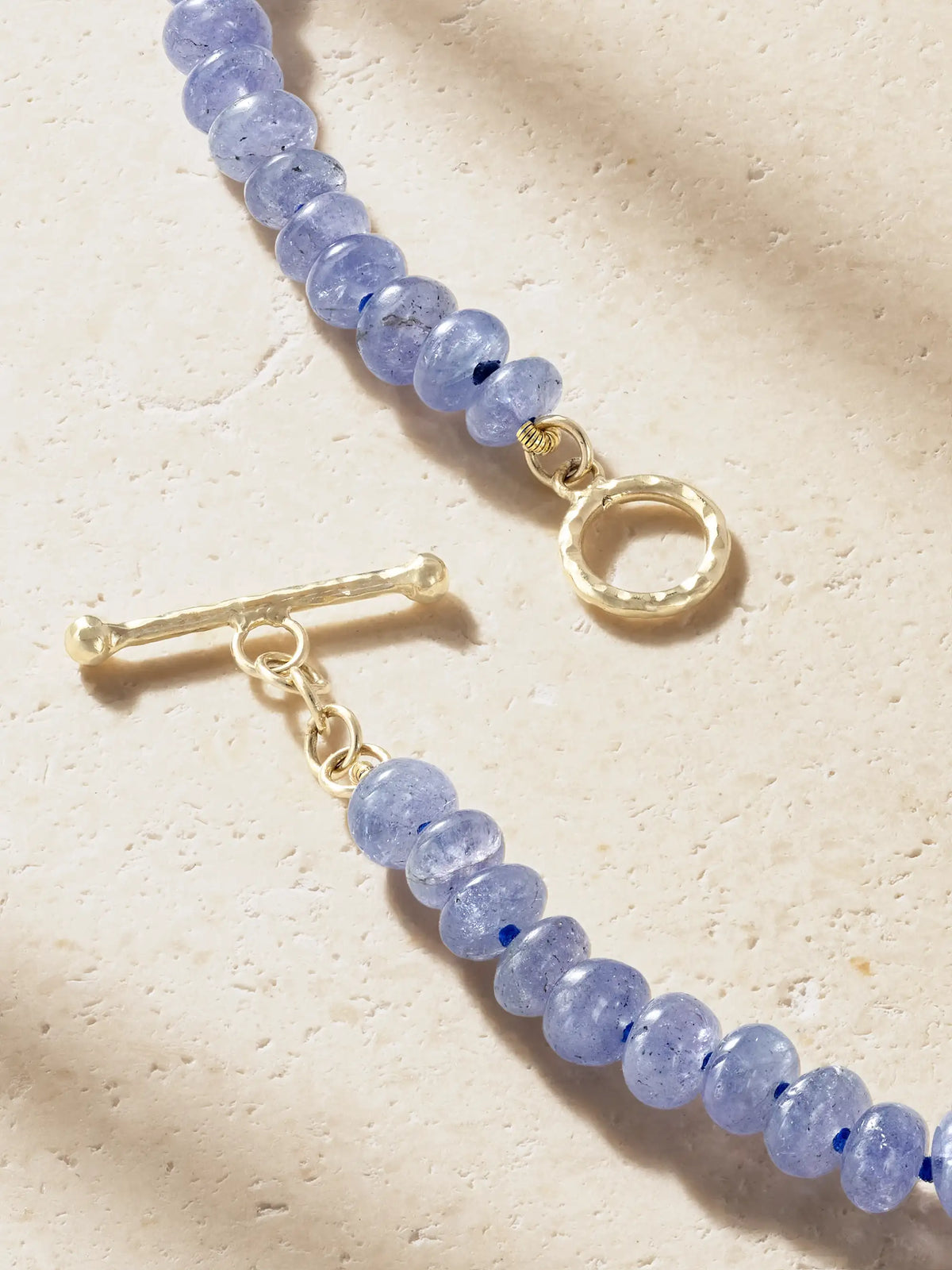 Octavia Elizabeth Hidden Gem 18-karat Gold, Tanzanite And Tourmaline Necklace