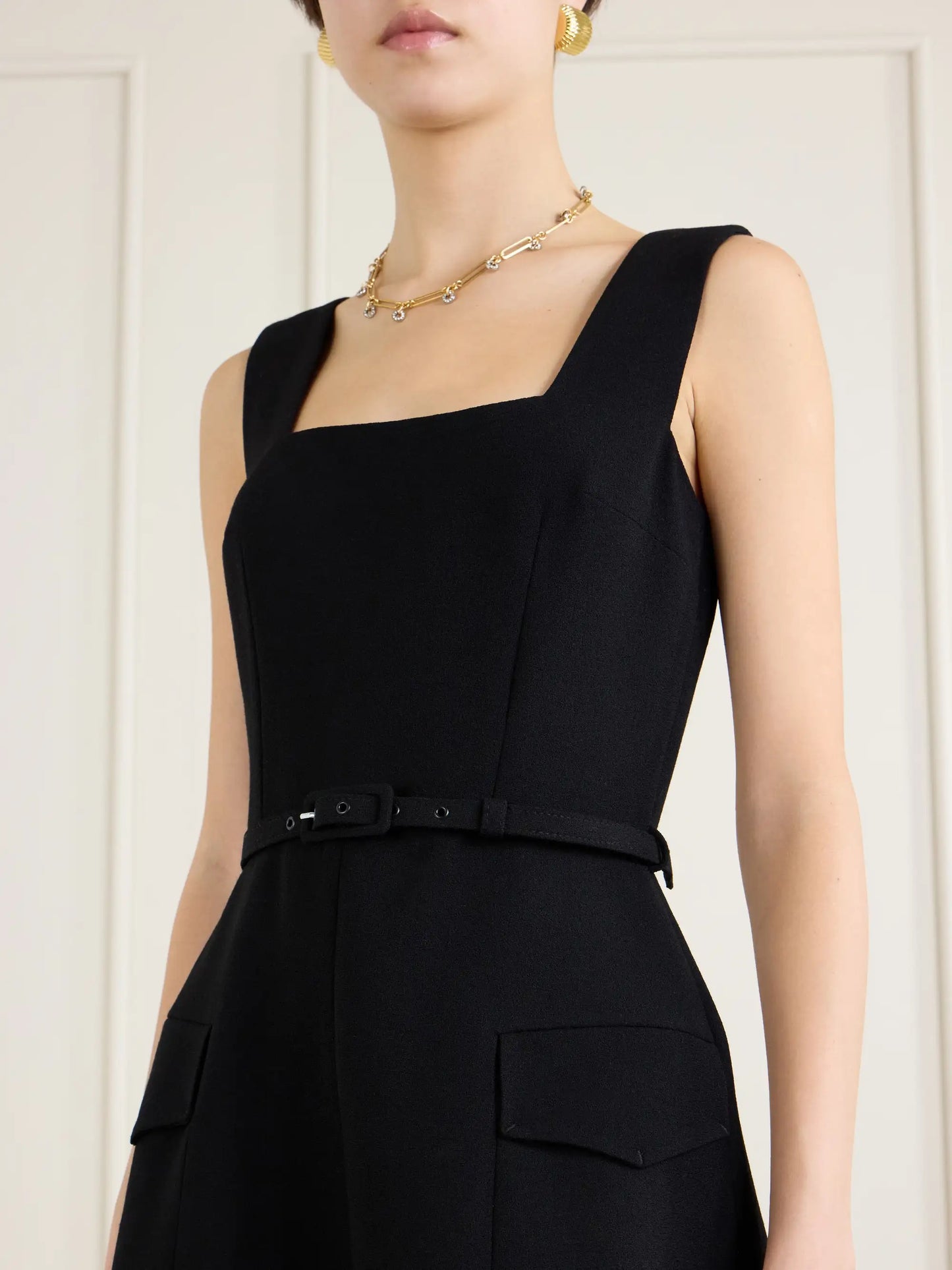 Petra Wool Crepe Dress