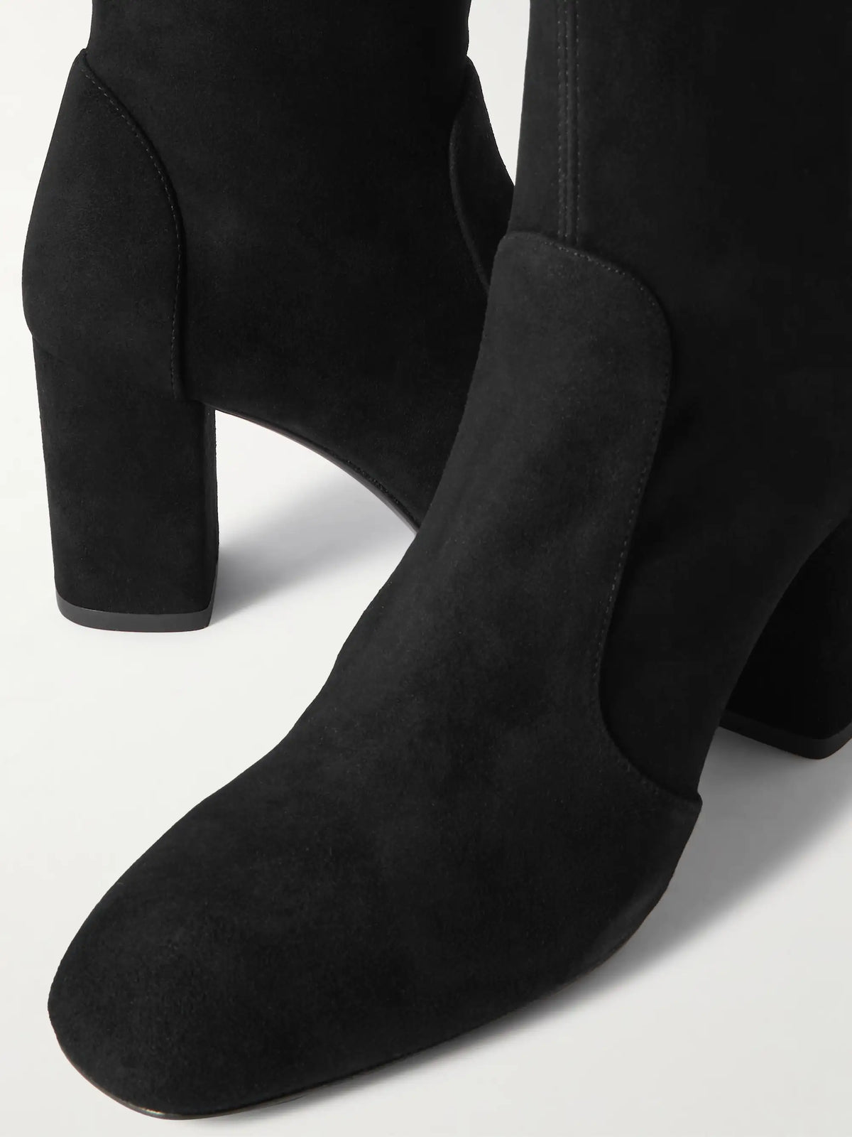Lucie Suede Knee Boots