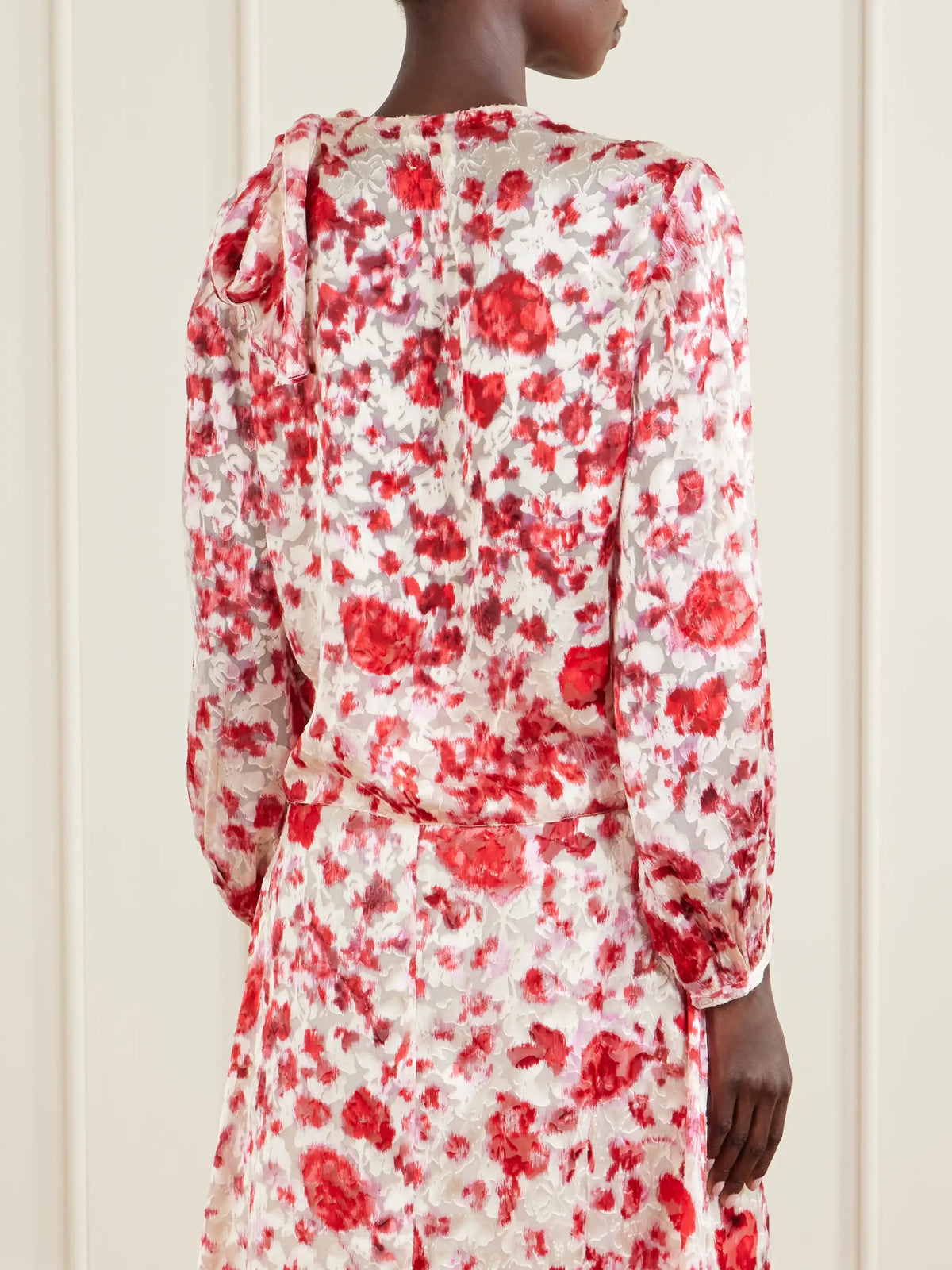 ISABEL MARANT Firma Floral-print Chiffon Blouse