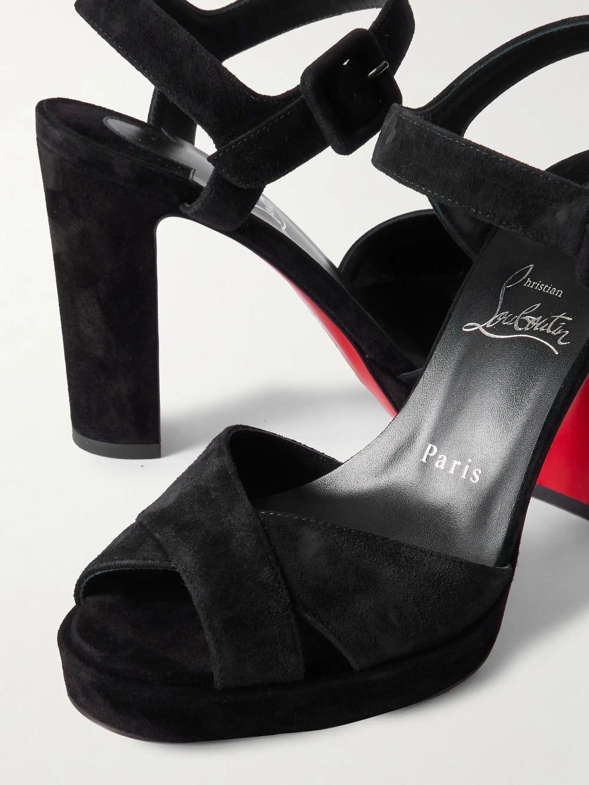 Cora 100 Suede Platform Sandals