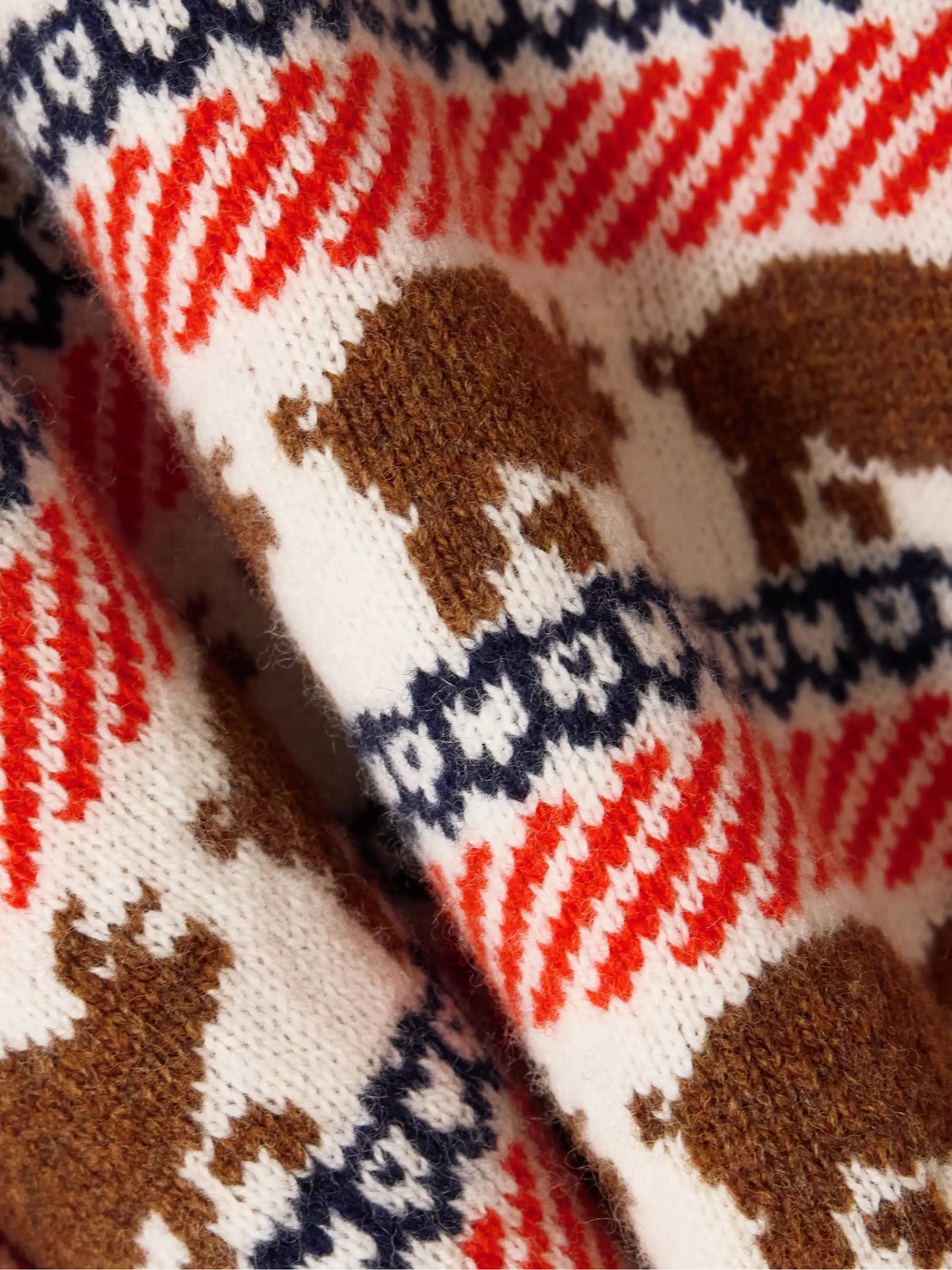 Intarsia Wool Sweater
