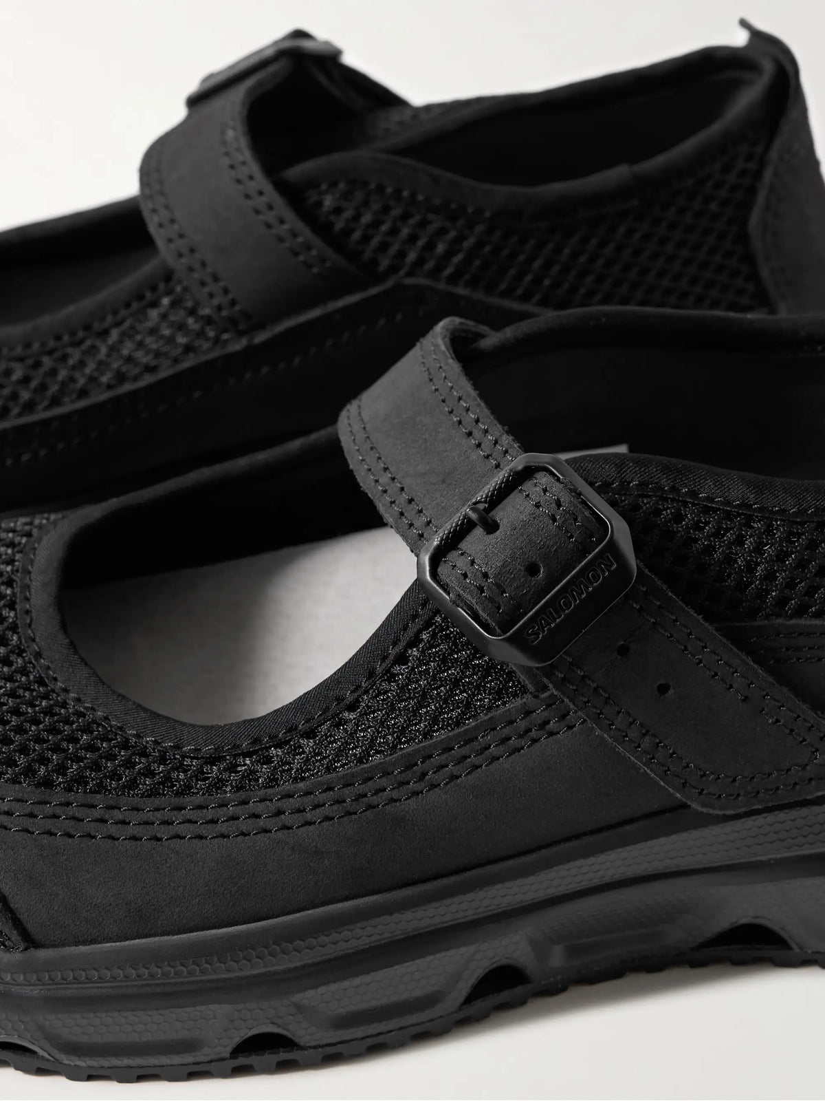 Rx Marie-jeanne Rubber-trimmed Mesh Sandals