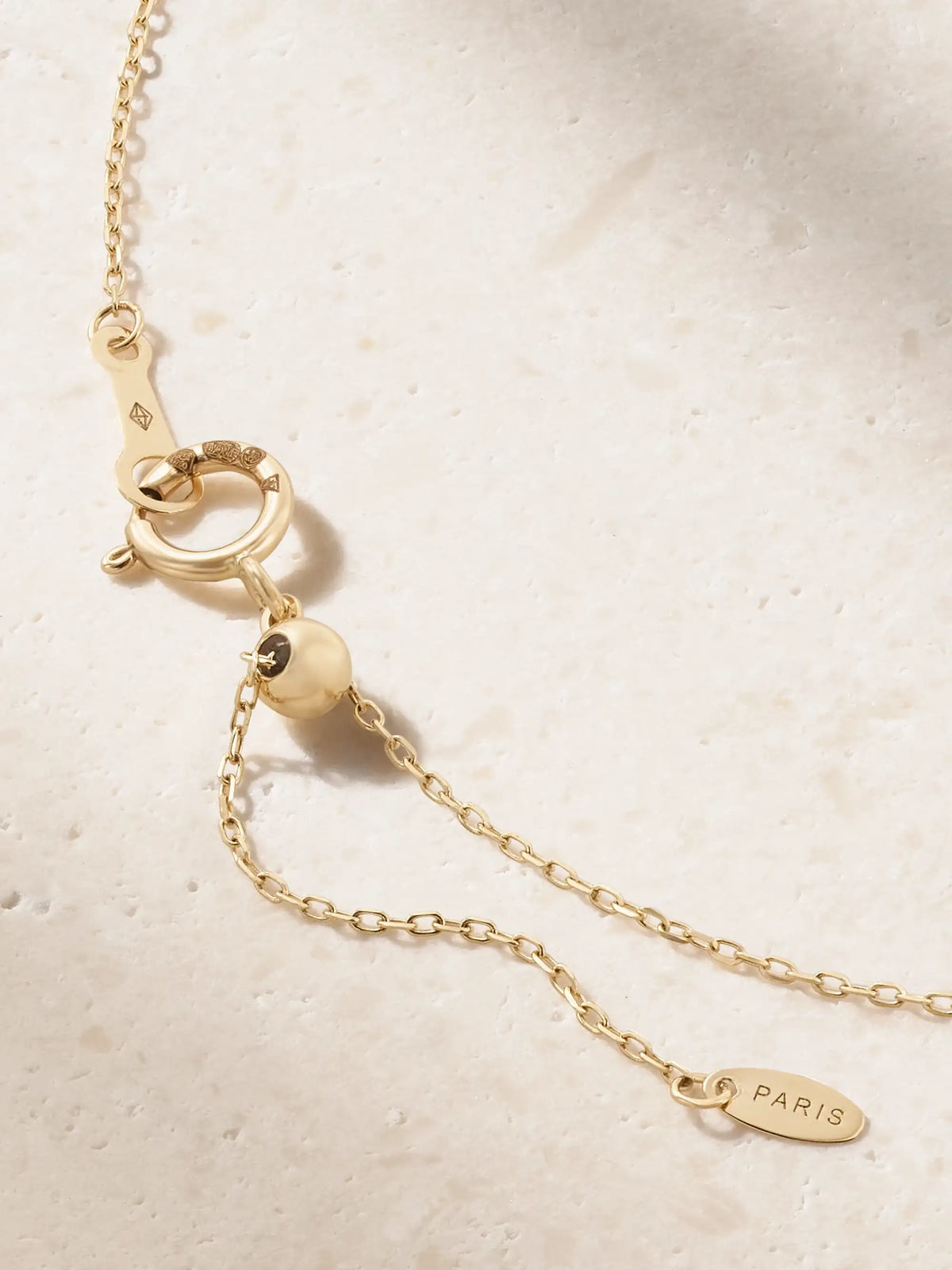 Floating 18-karat Gold Diamond Bracelet