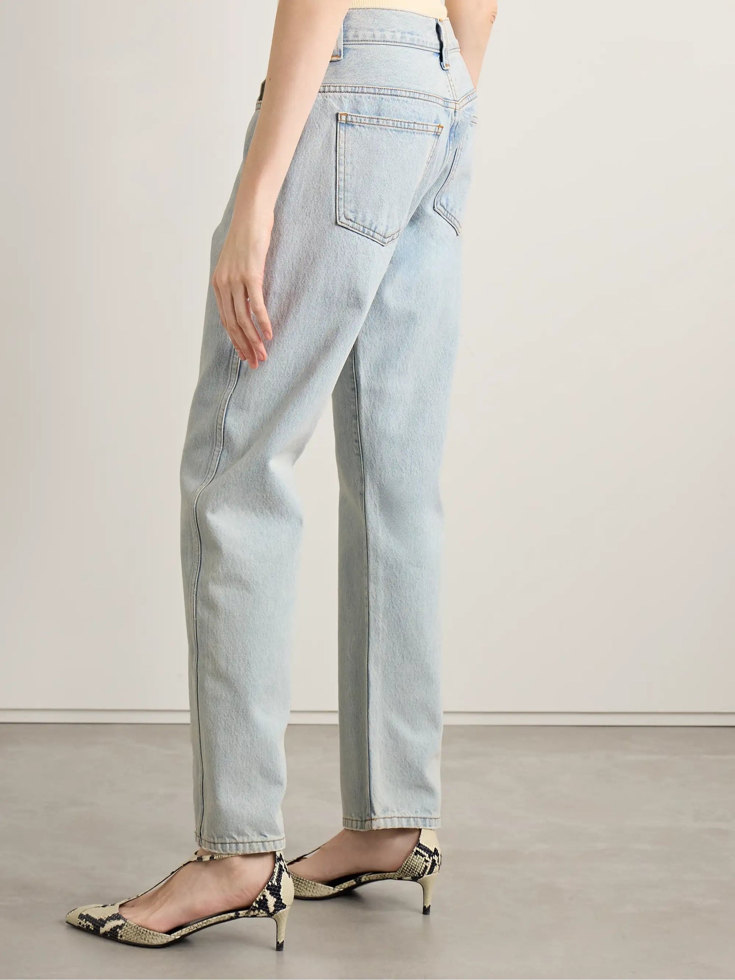 Callum Mid-rise Straight-leg Jeans