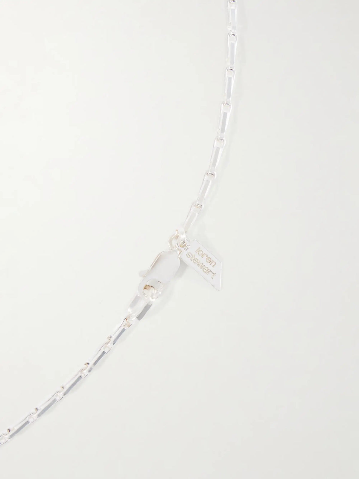 Pesca Sterling Silver And Aquamarine Necklace