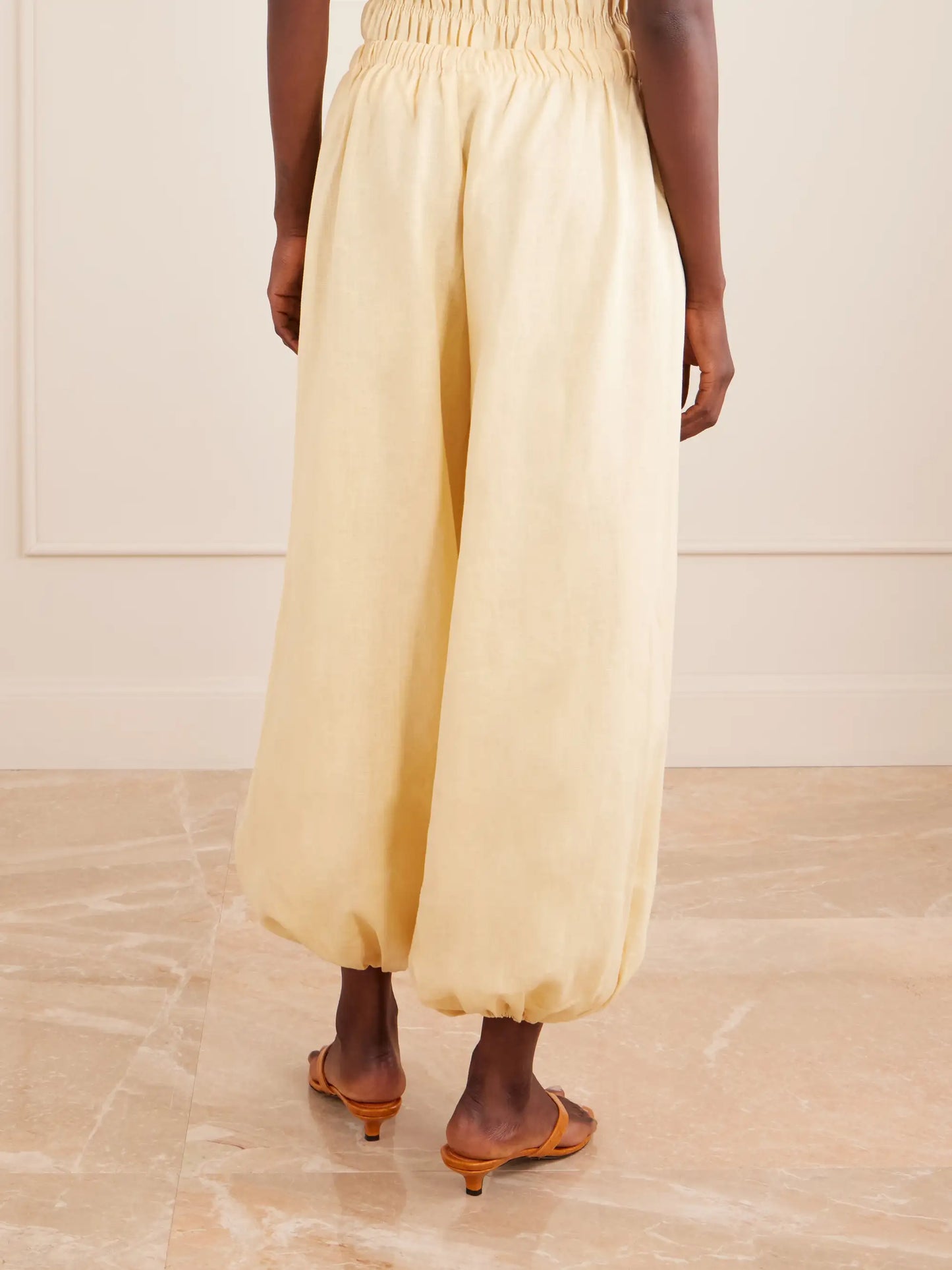 Kortez Linen Balloon Pants