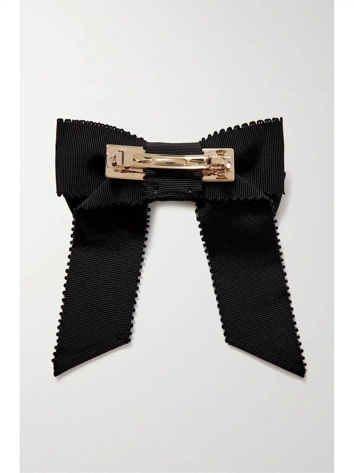 Broche Vivier Crystal-embellished Grosgrain Hair Clip