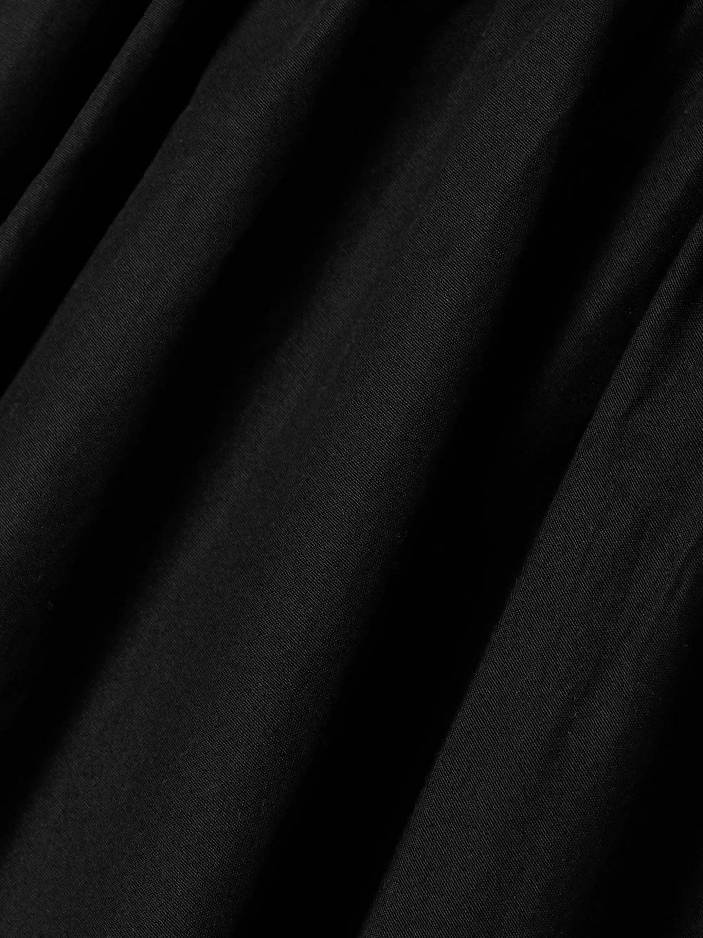 The Kyria Gathered Cotton-poplin Midi Skirt
