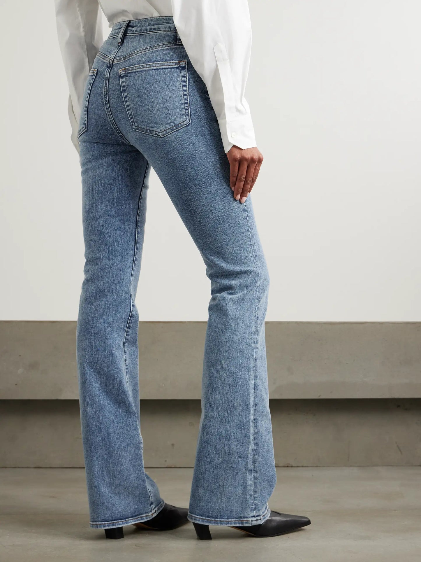 The Reboot Mid-rise Bootcut Jeans