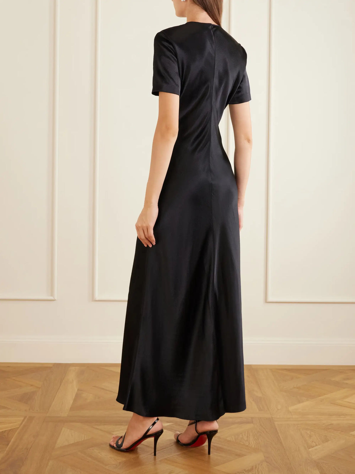 FFORME Akriti Satin-crepe Maxi Dress