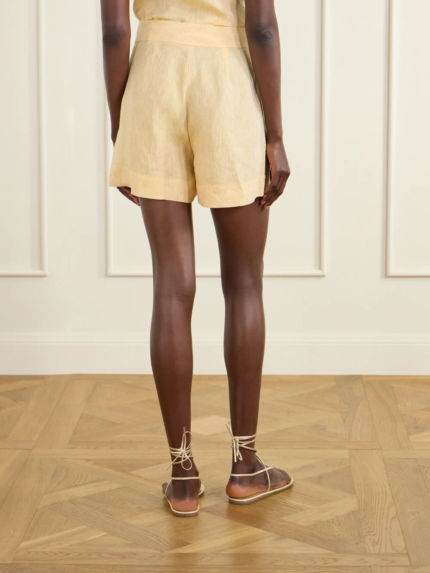 Enjouée Linen Shorts