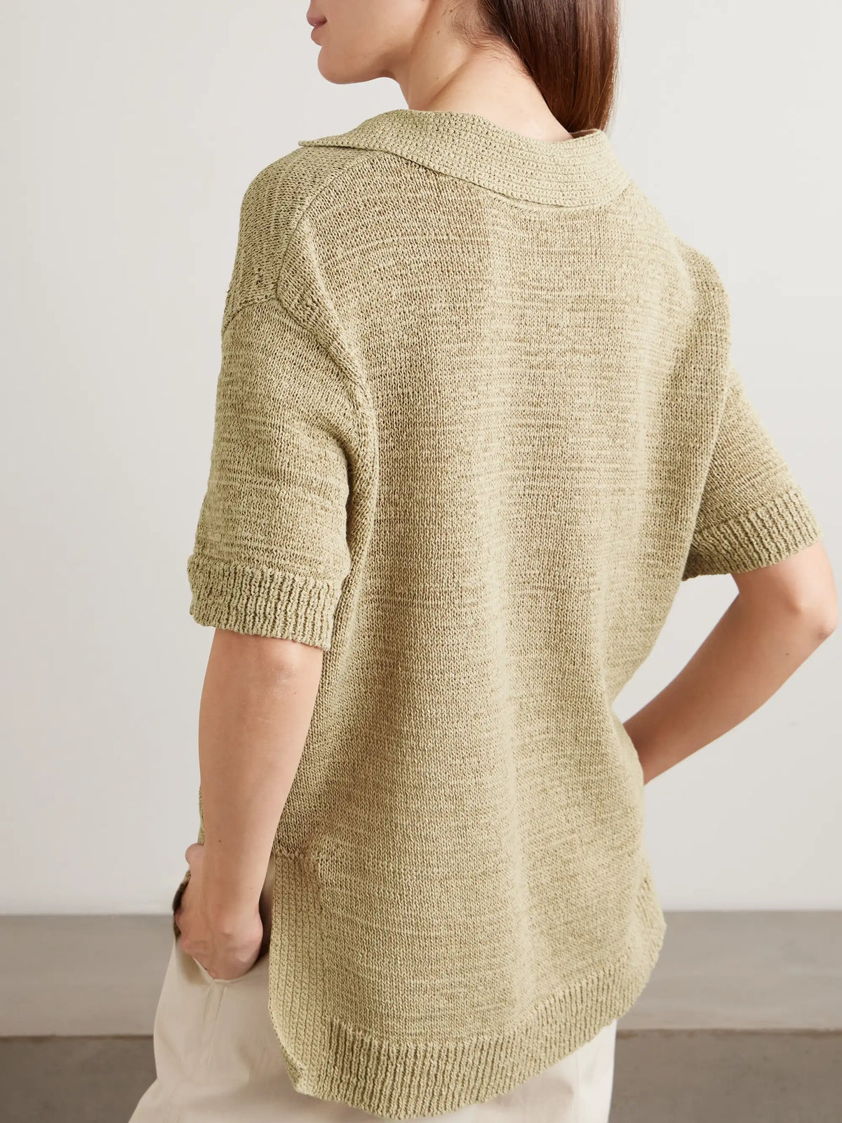 Rian Knitted Polo Shirt
