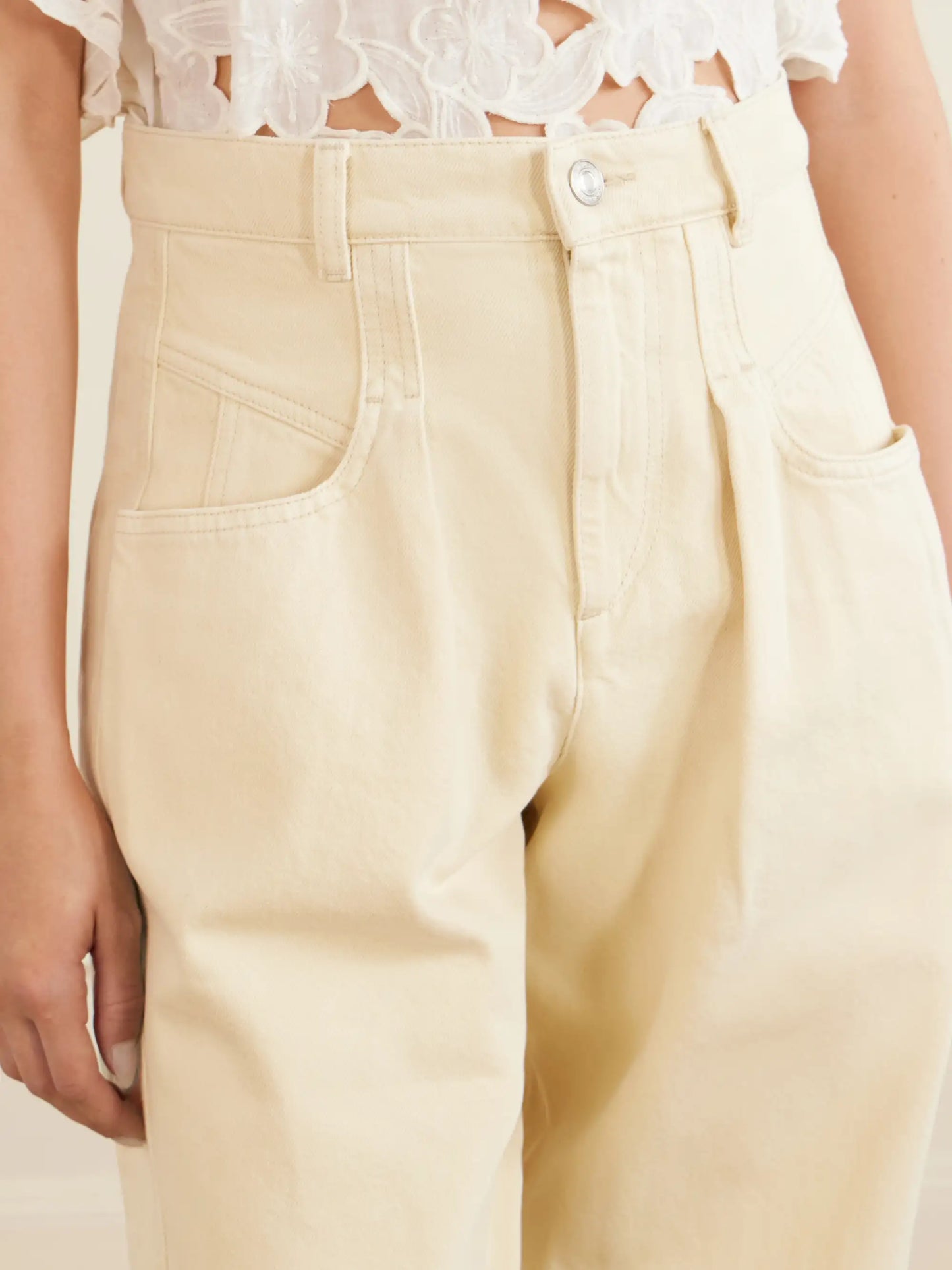 Lisha Wide-leg Jeans