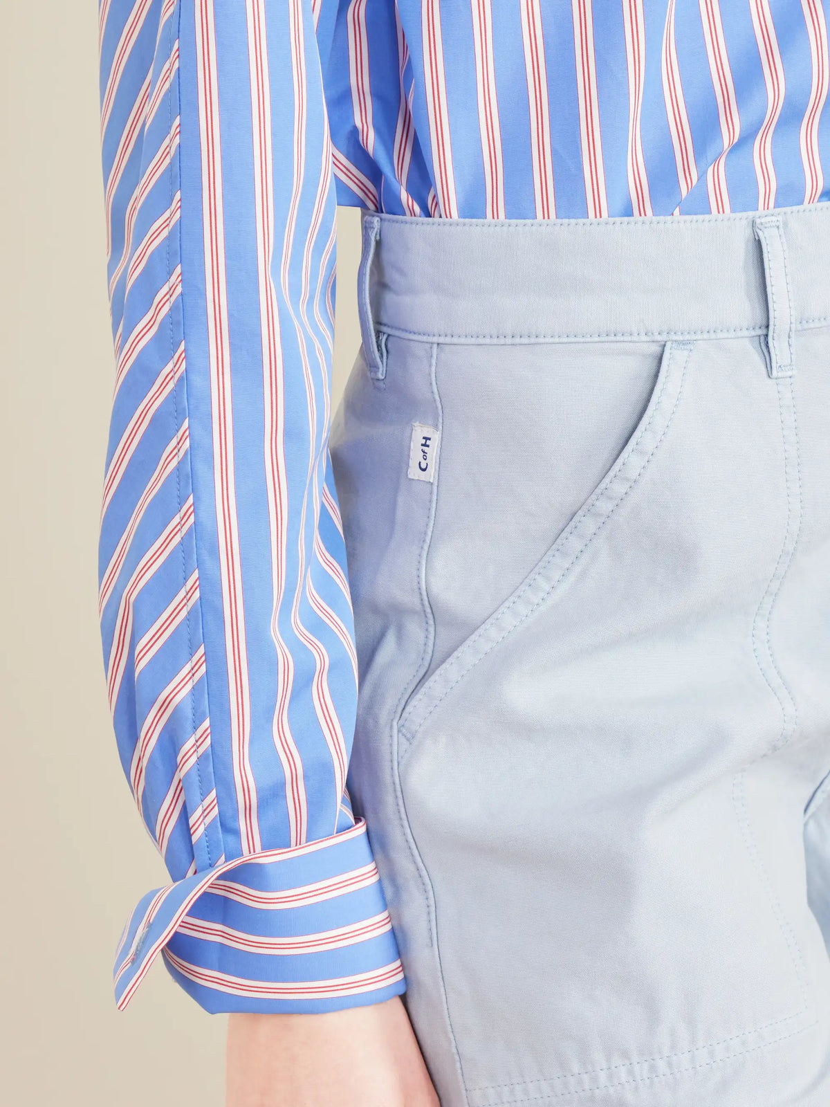 Marcelle Cotton Tapered Cargo Pants