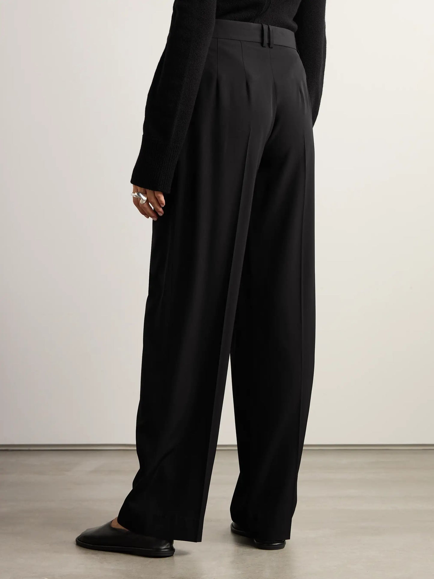 Essentials Igor Crepe Straight-leg Pants