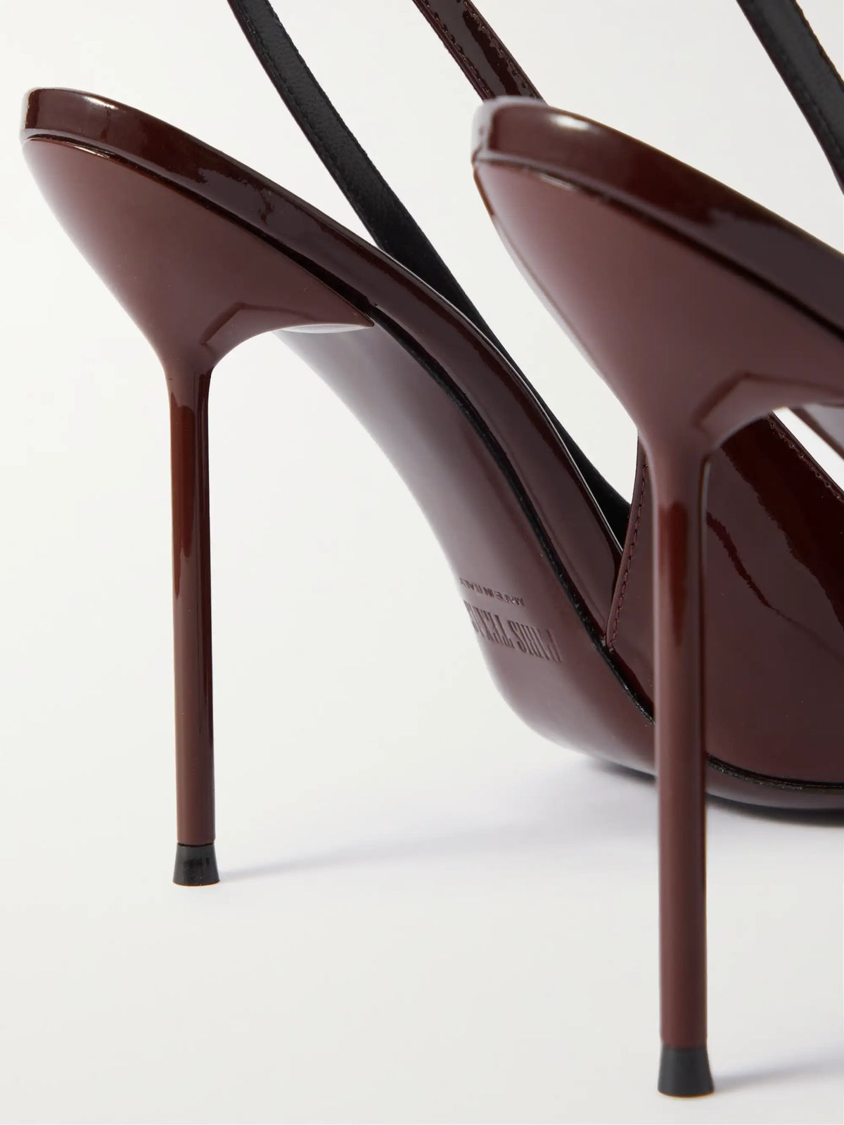Lidia 105 Patent-leather Slingback Pumps